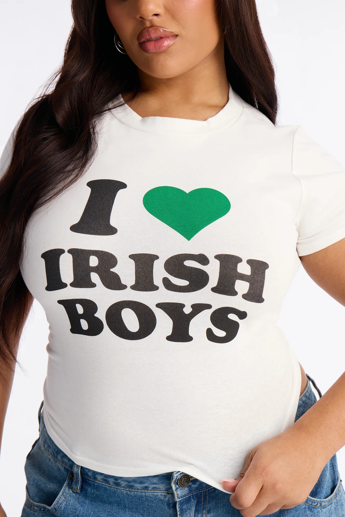 St. Patrick's Day I Heart Irish Boys - White - Image 7