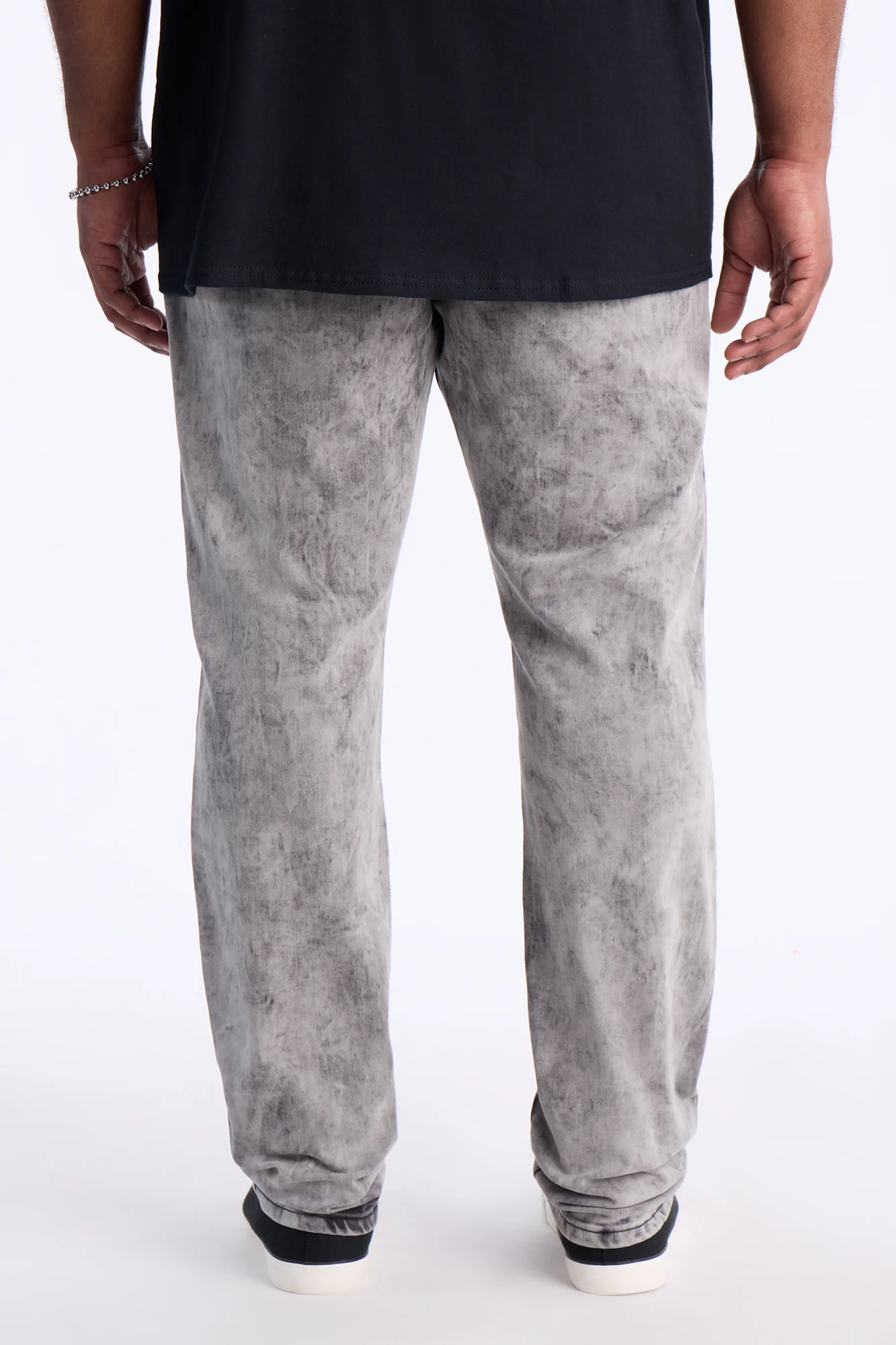 Stacked Skinny Urban Spill Jean - Black Wash - Image 8