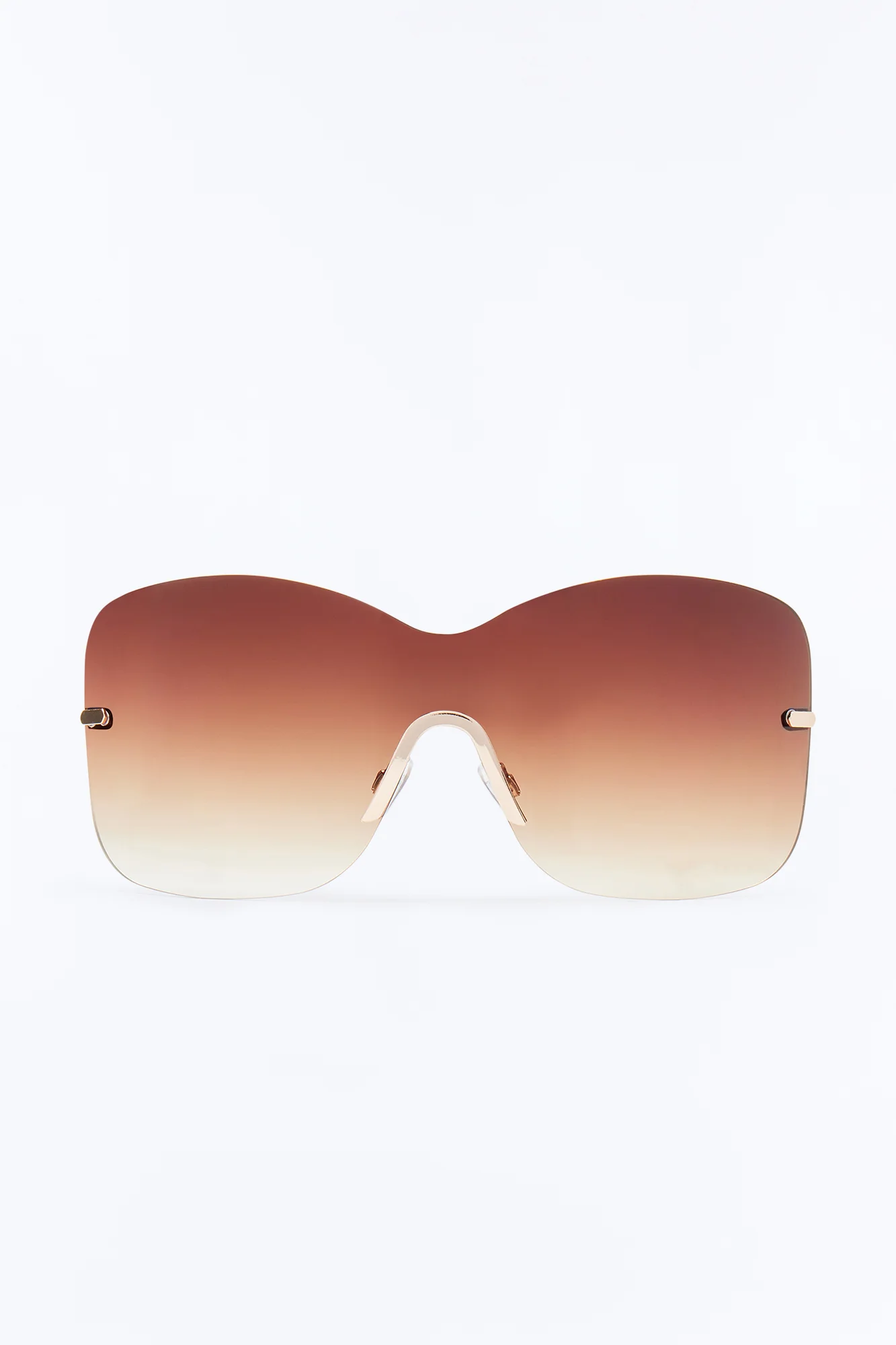 Stacy Shield Sunglasses - Brown/combo - Image 3