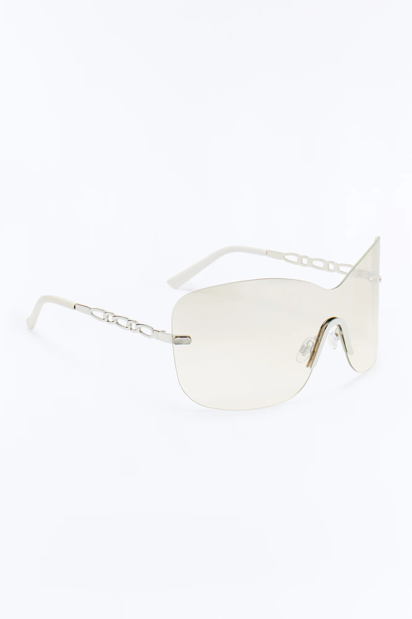 Stacy Shield Sunglasses - Clear - Image 4