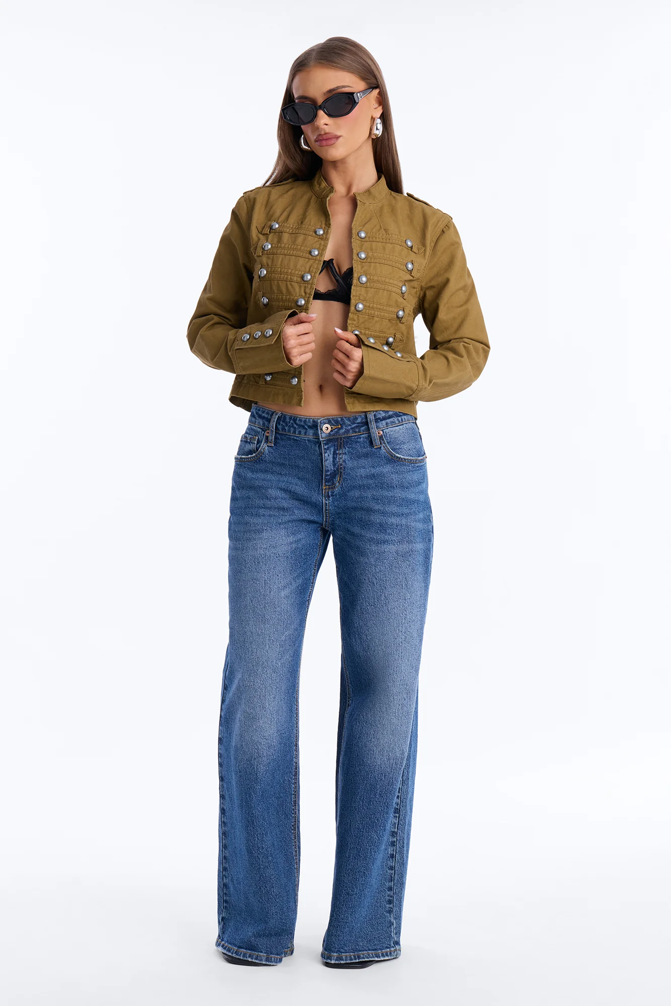 Stand For Something Twill Militant Conductor Jacket - Moss - Image 2
