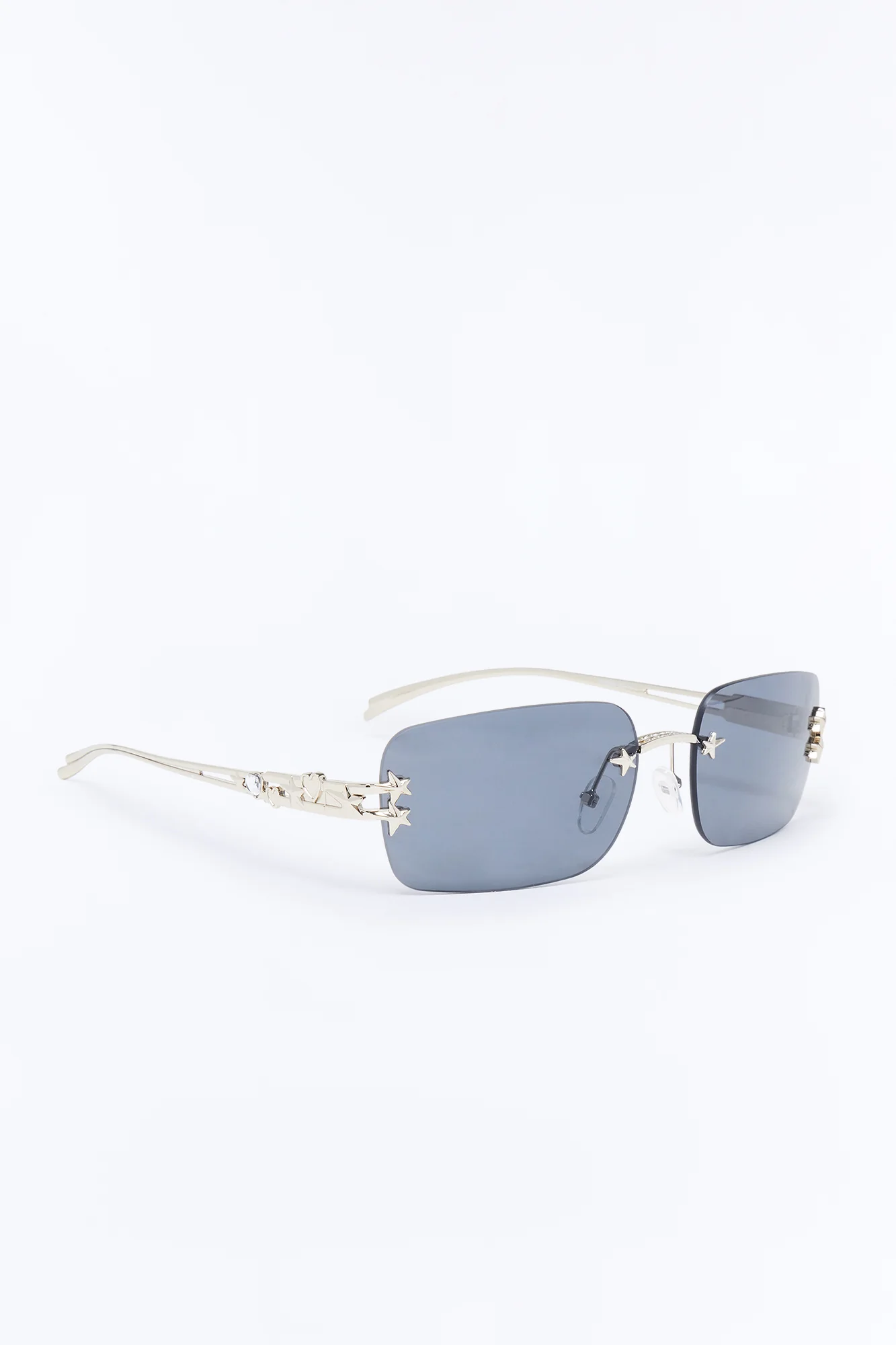 Star Dust Sunglasses - Black/Silver - Image 4
