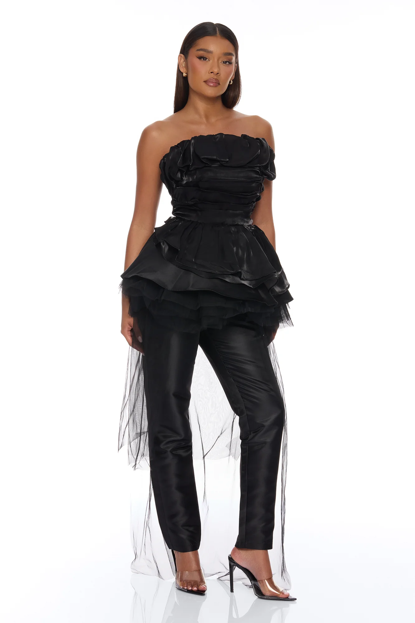 Star Of The Show Pant Set - Black