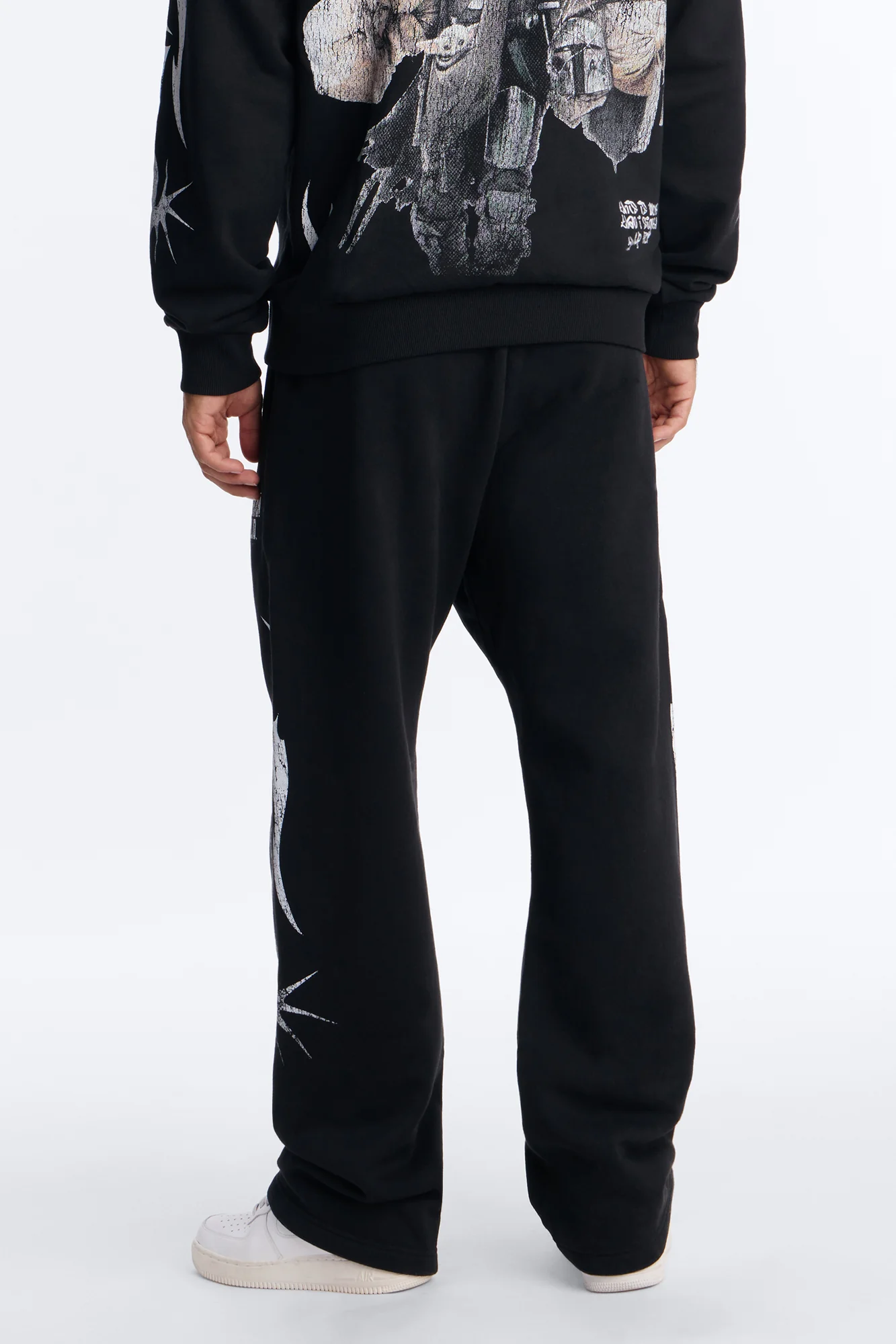 Star Wars Mandalorian The Child Sweatpant - Black - Image 5