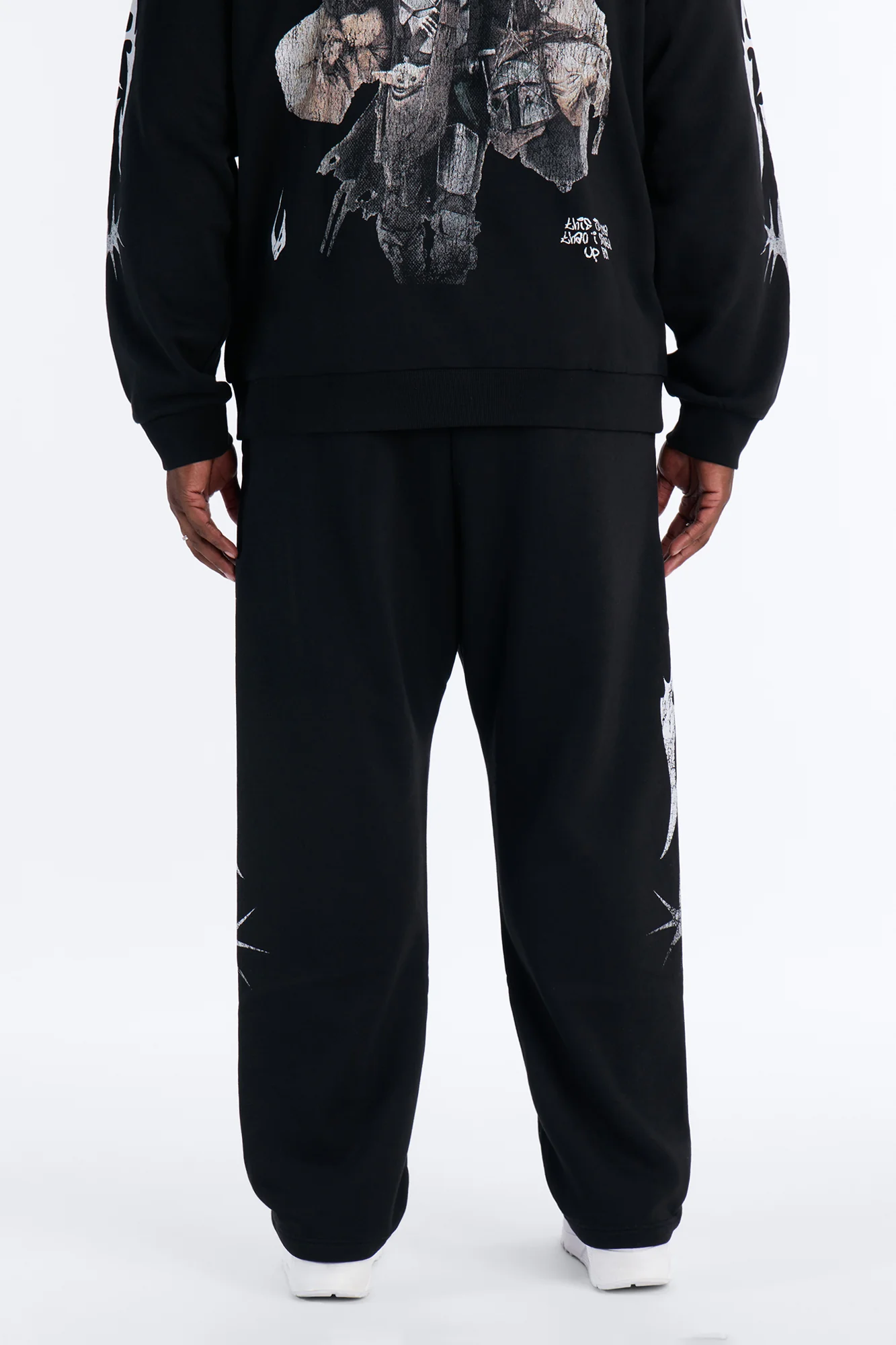 Star Wars Mandalorian The Child Sweatpant - Black - Image 9
