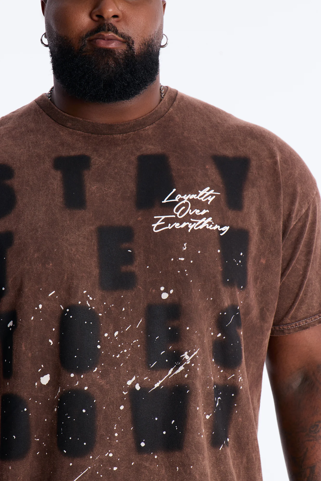 Stay Ten Toes Down Short Sleeve Tee - Chocolate - Image 7