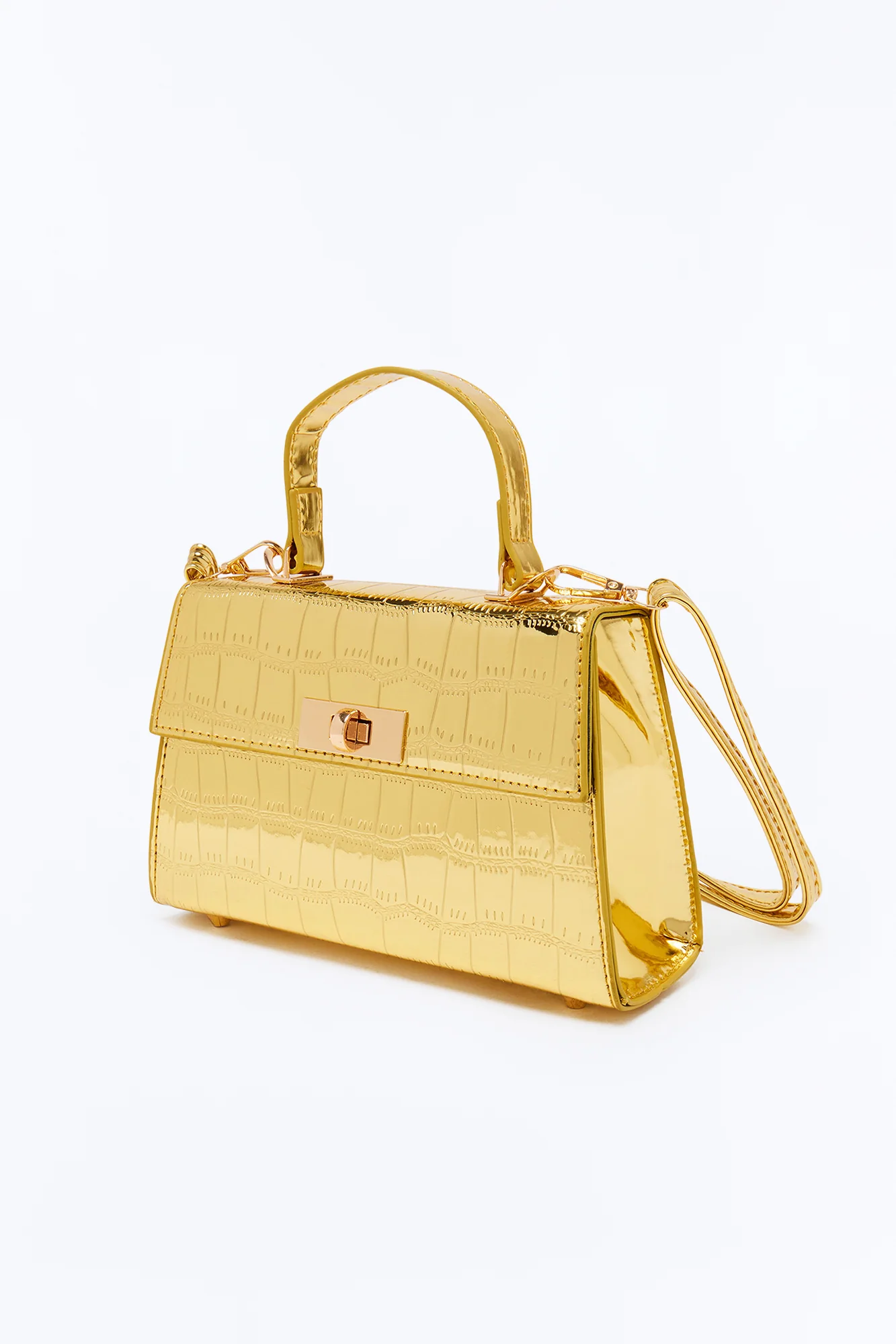 Stepping Out Later Handbag - Gold - Image 4