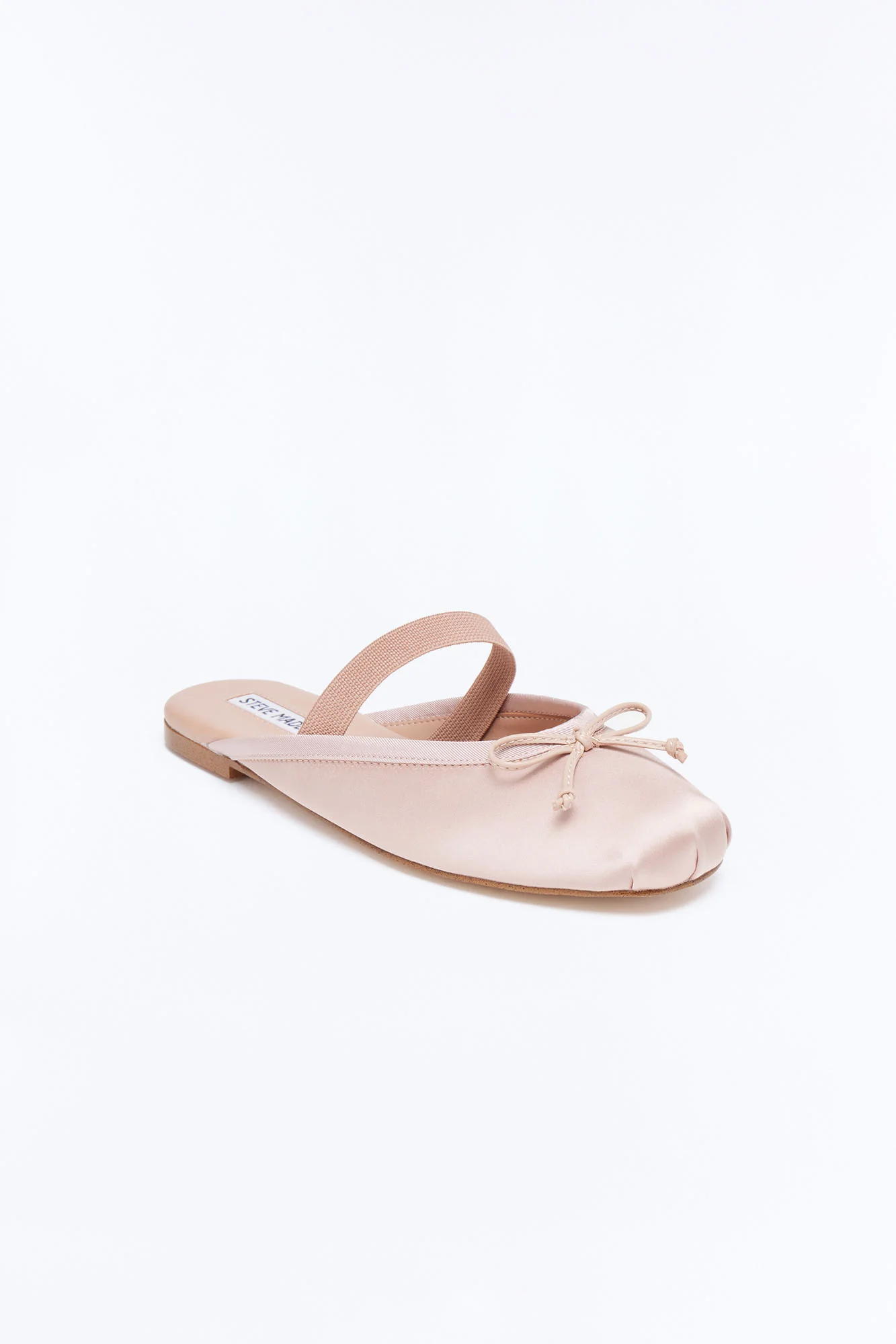 Steve Madden Cutesy Satin Ballet Flats - Blush - Image 2