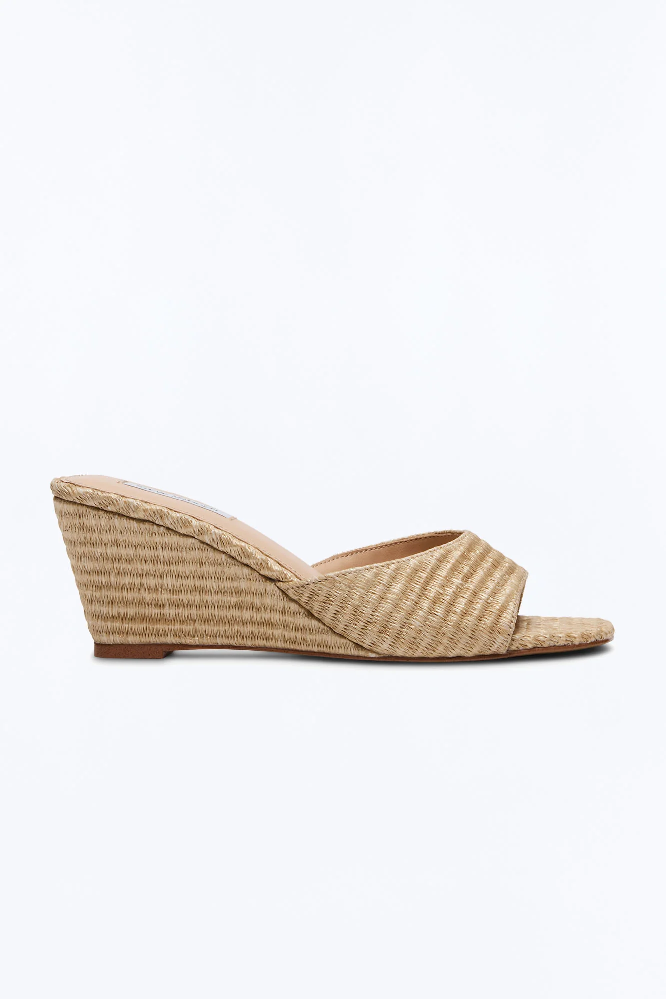 Steve Madden Seleste Raffia Wedges - Natural