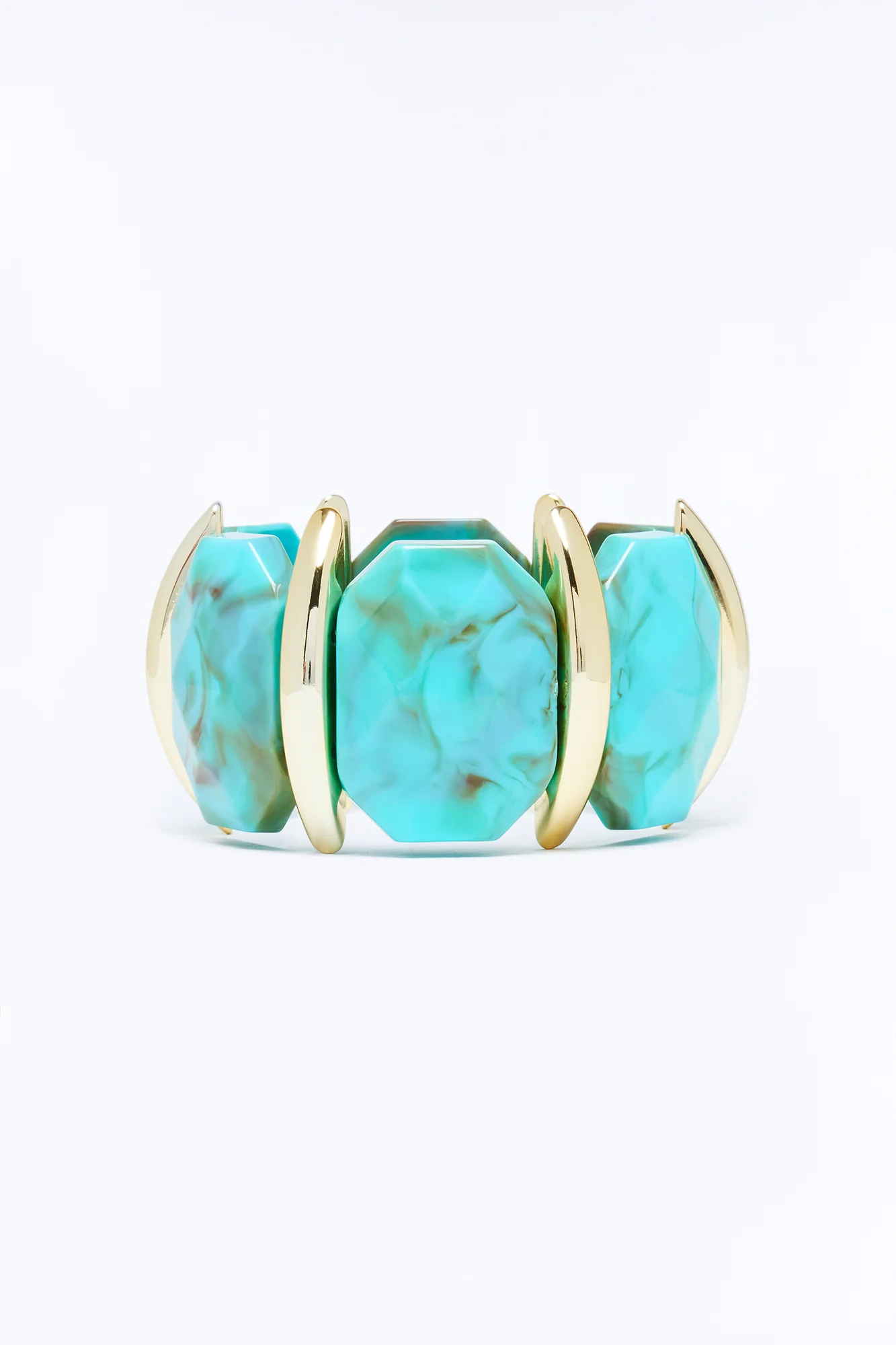 Still Good On You Cuff Bracelet - Turquoise - Image 3