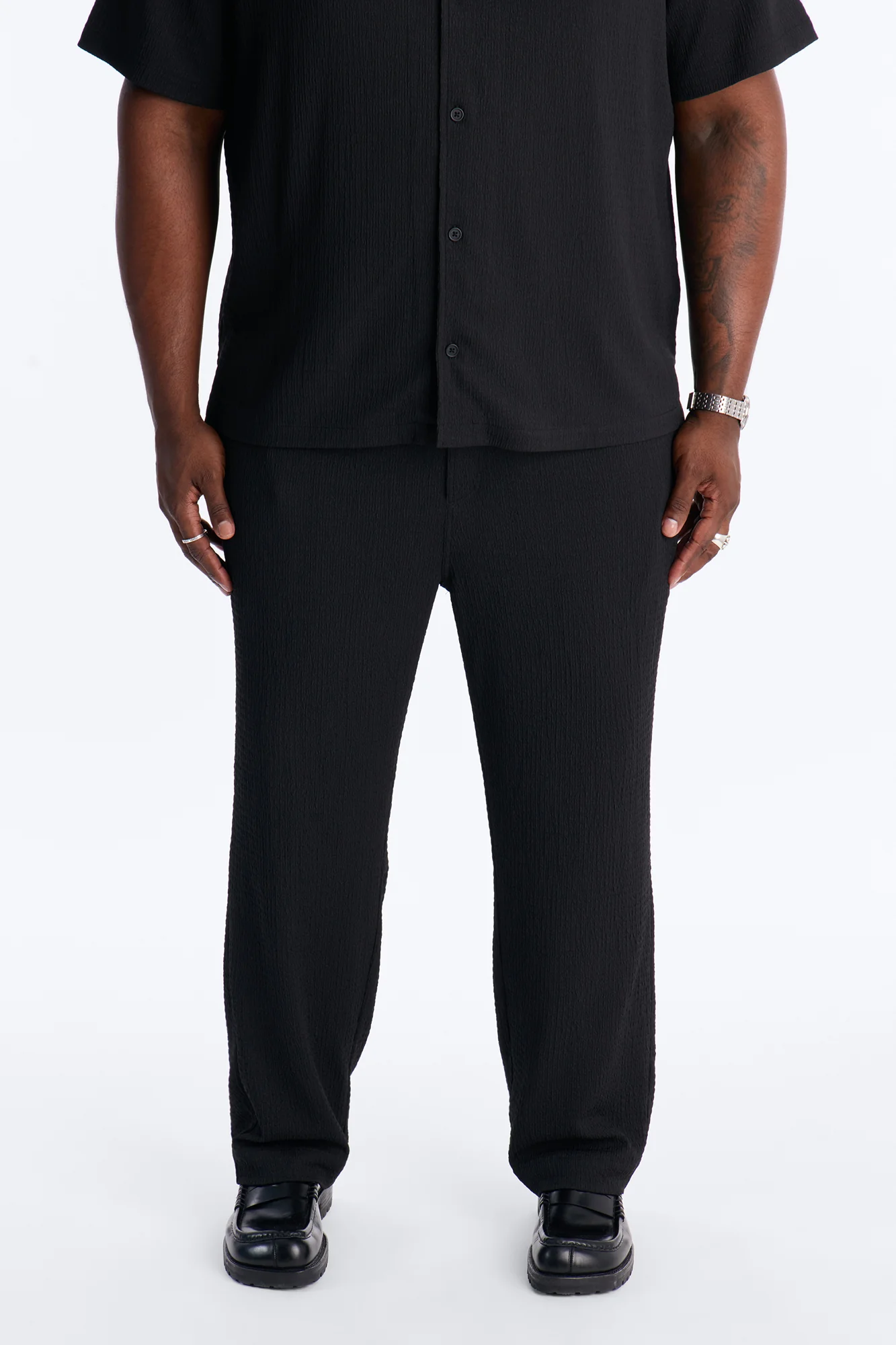 Straight Burton Pant - Black - Image 5