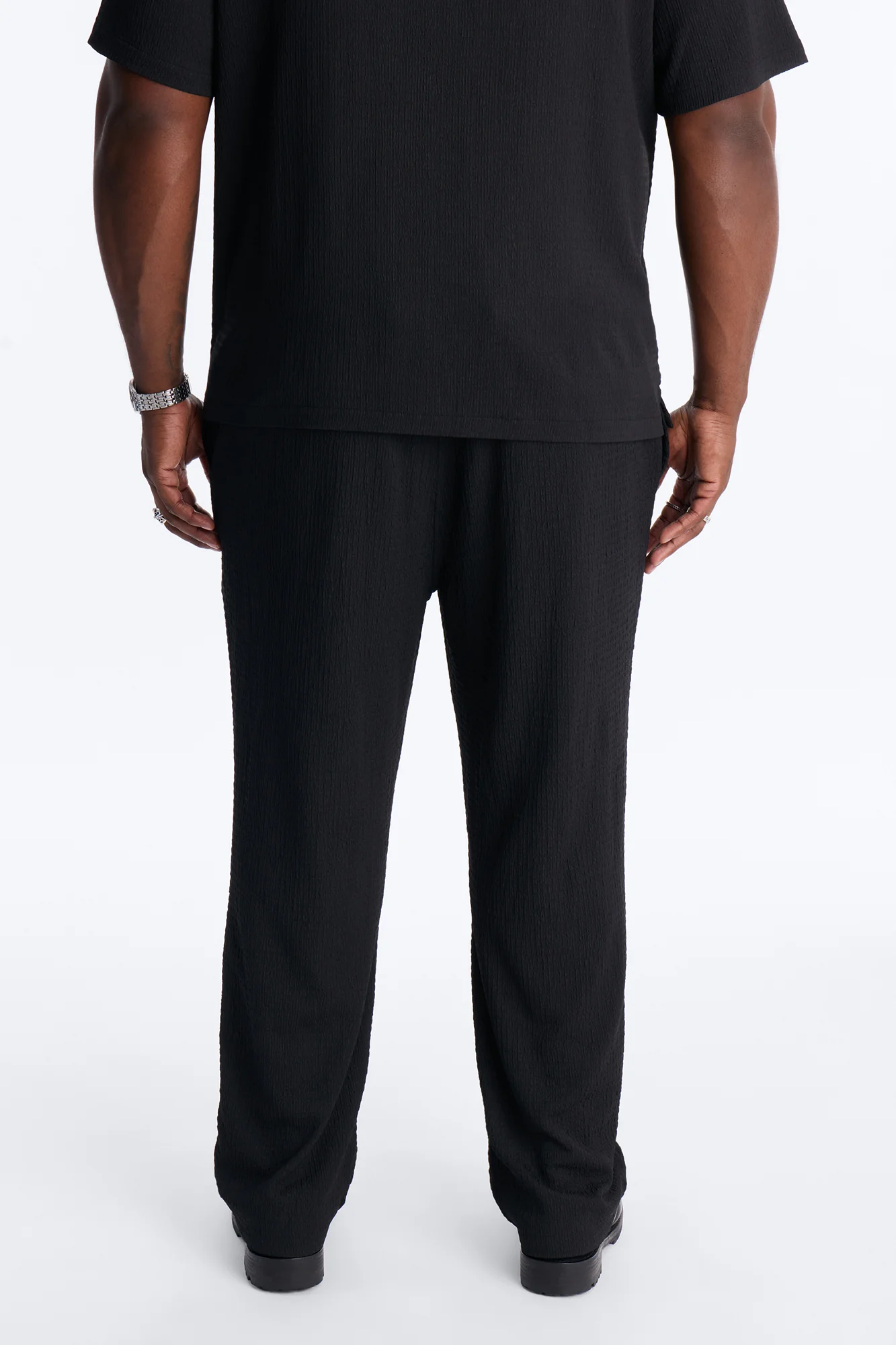 Straight Burton Pant - Black - Image 8