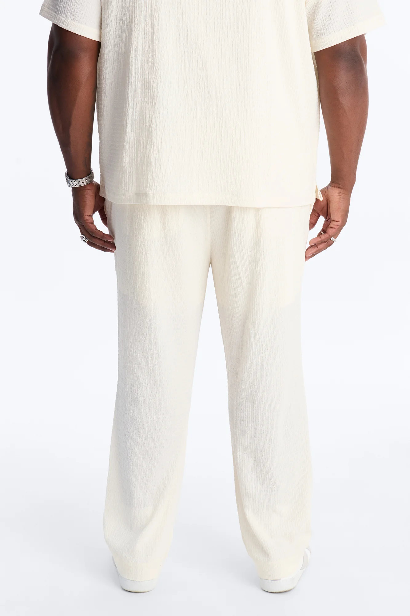 Straight Burton Pant - Off White - Image 8