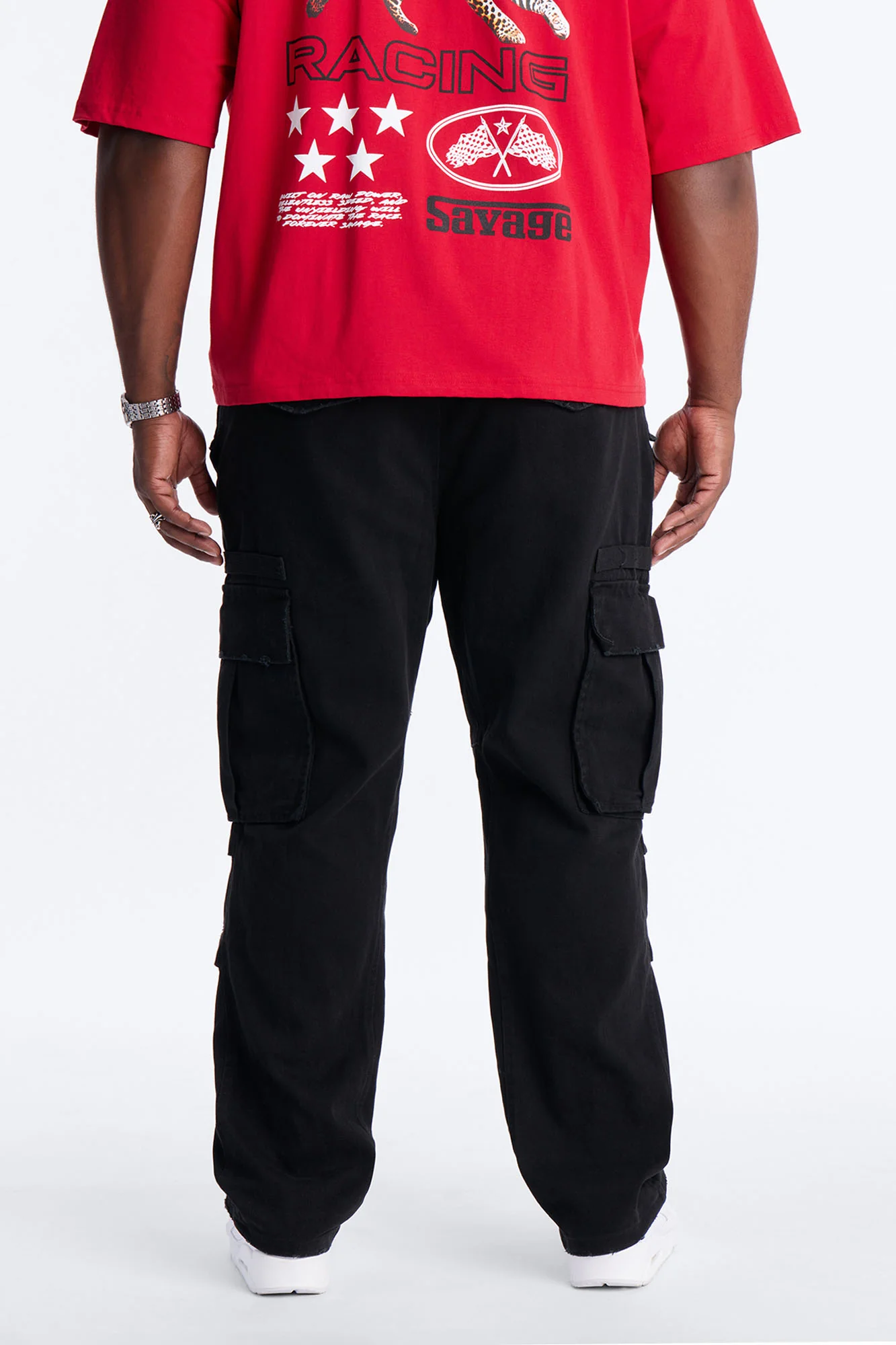 Straight Carter Point Utility Pant - Black - Image 10