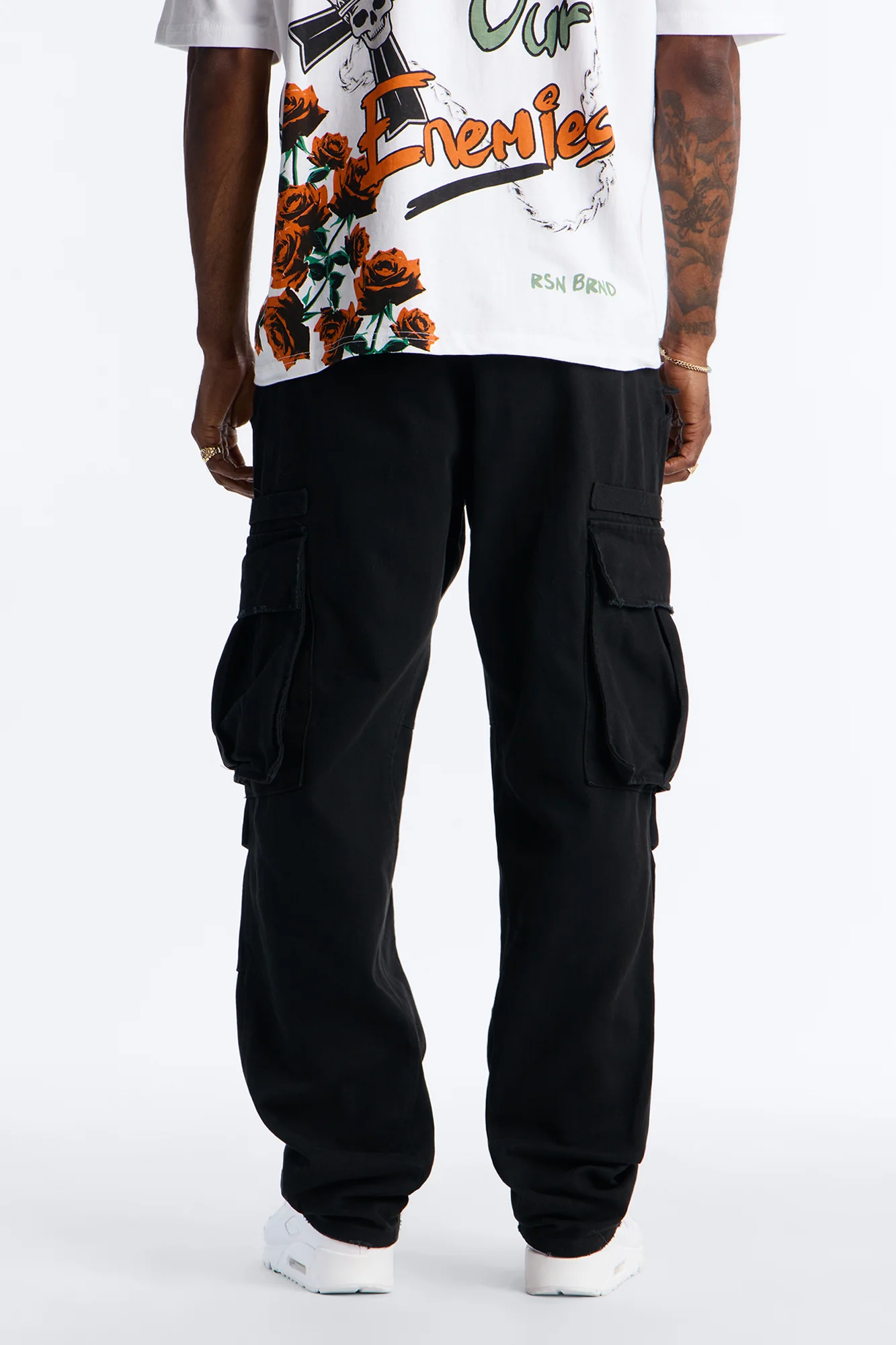 Straight Carter Point Utility Pant - Black - Image 5