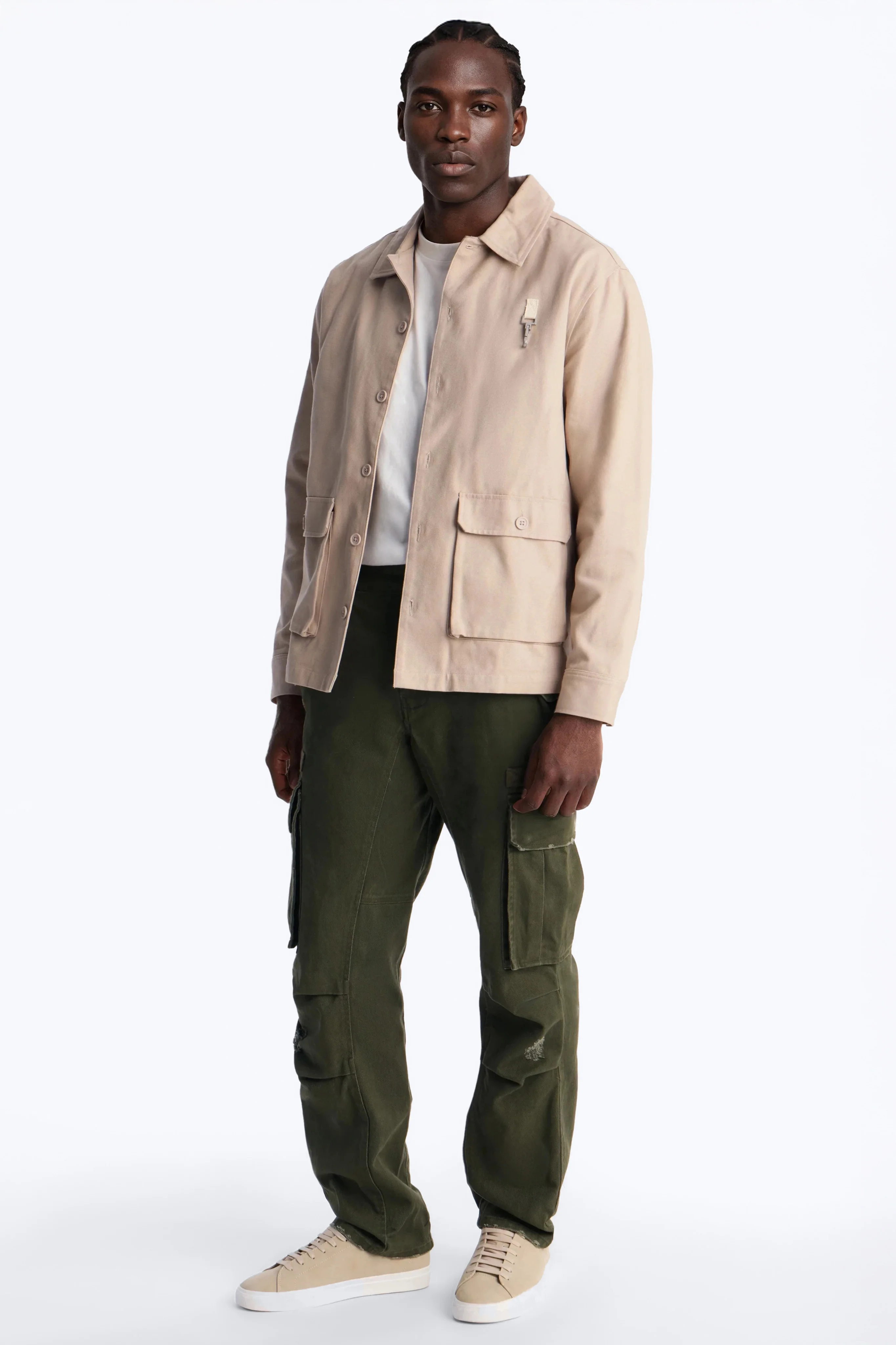 Straight Carter Point Utility Pant - Olive - Image 2
