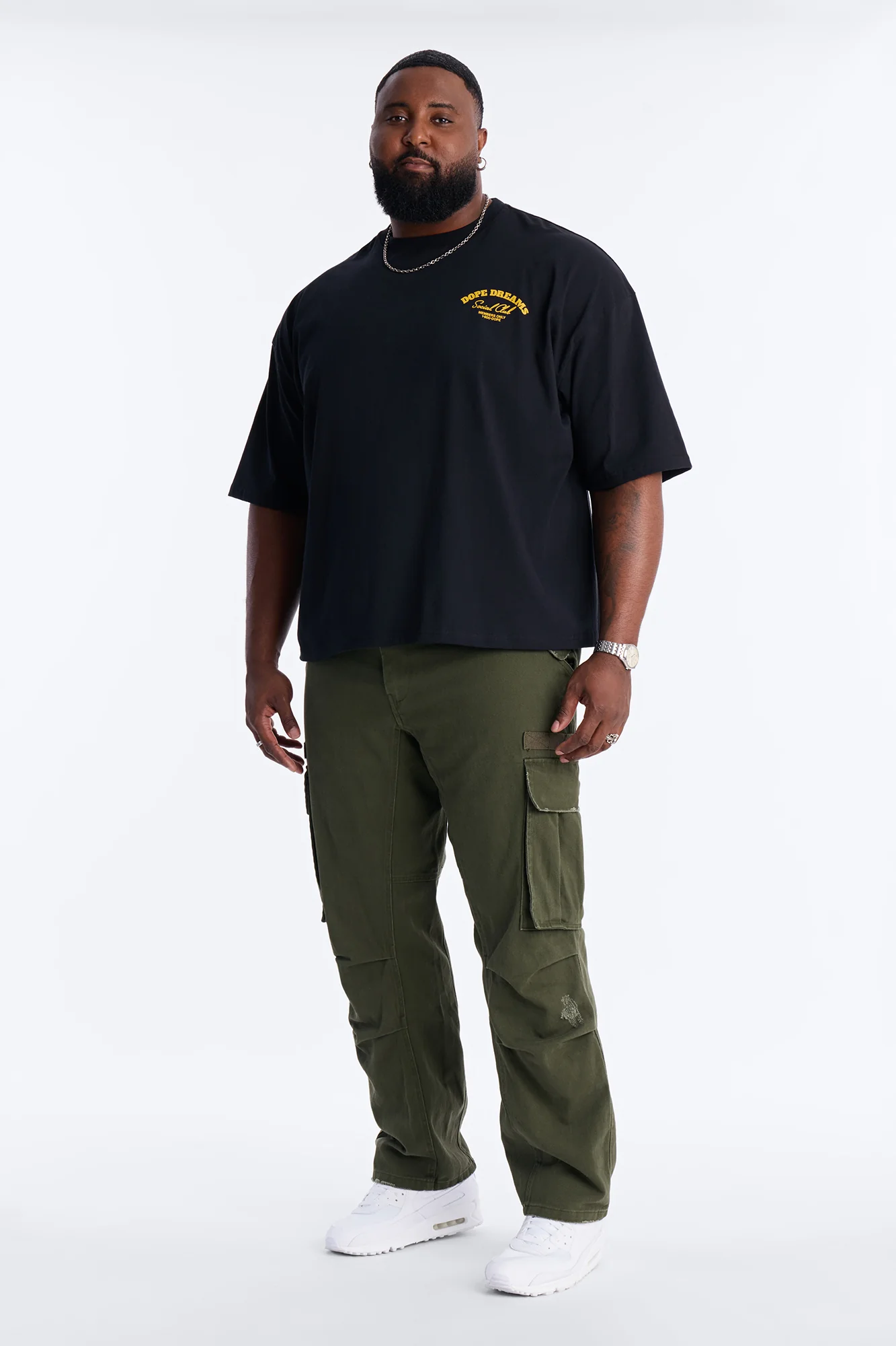 Straight Carter Point Utility Pant - Olive - Image 6