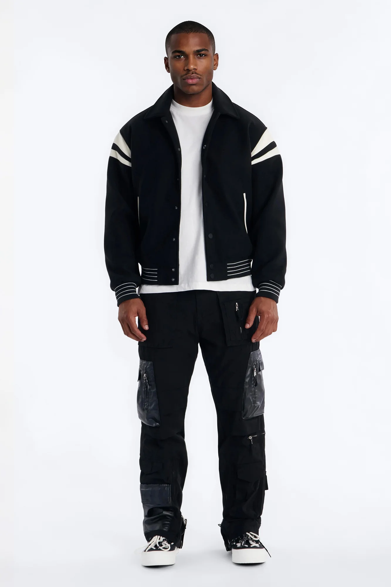 Straight Citadel Expedition Cargo Pant - Black - Image 2