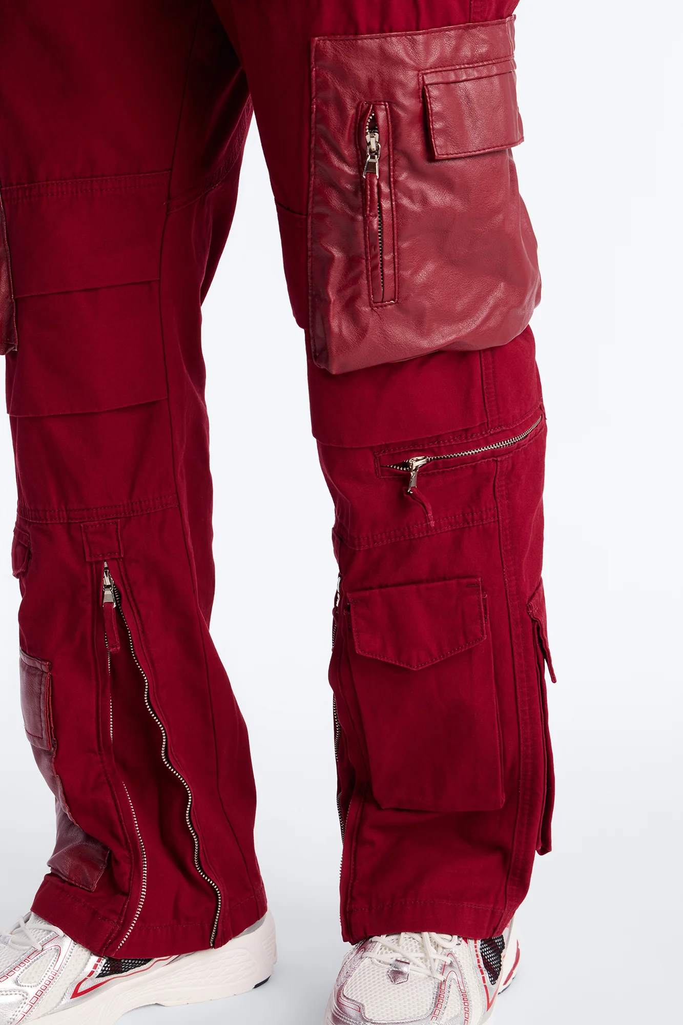 Straight Citadel Expedition Cargo Pant - Red - Image 4