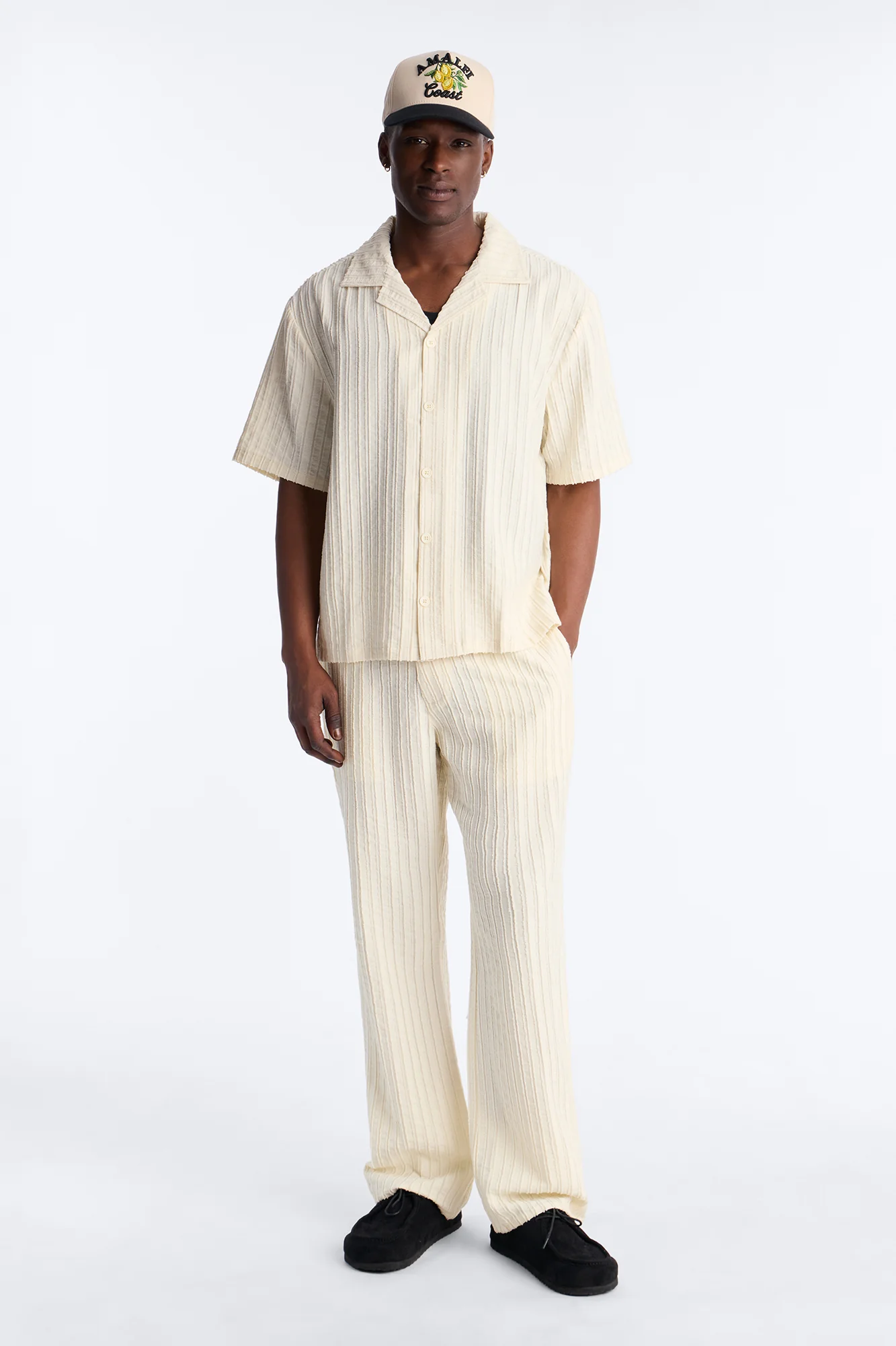 Straight Flare Aegean Pant - Cream - Image 2