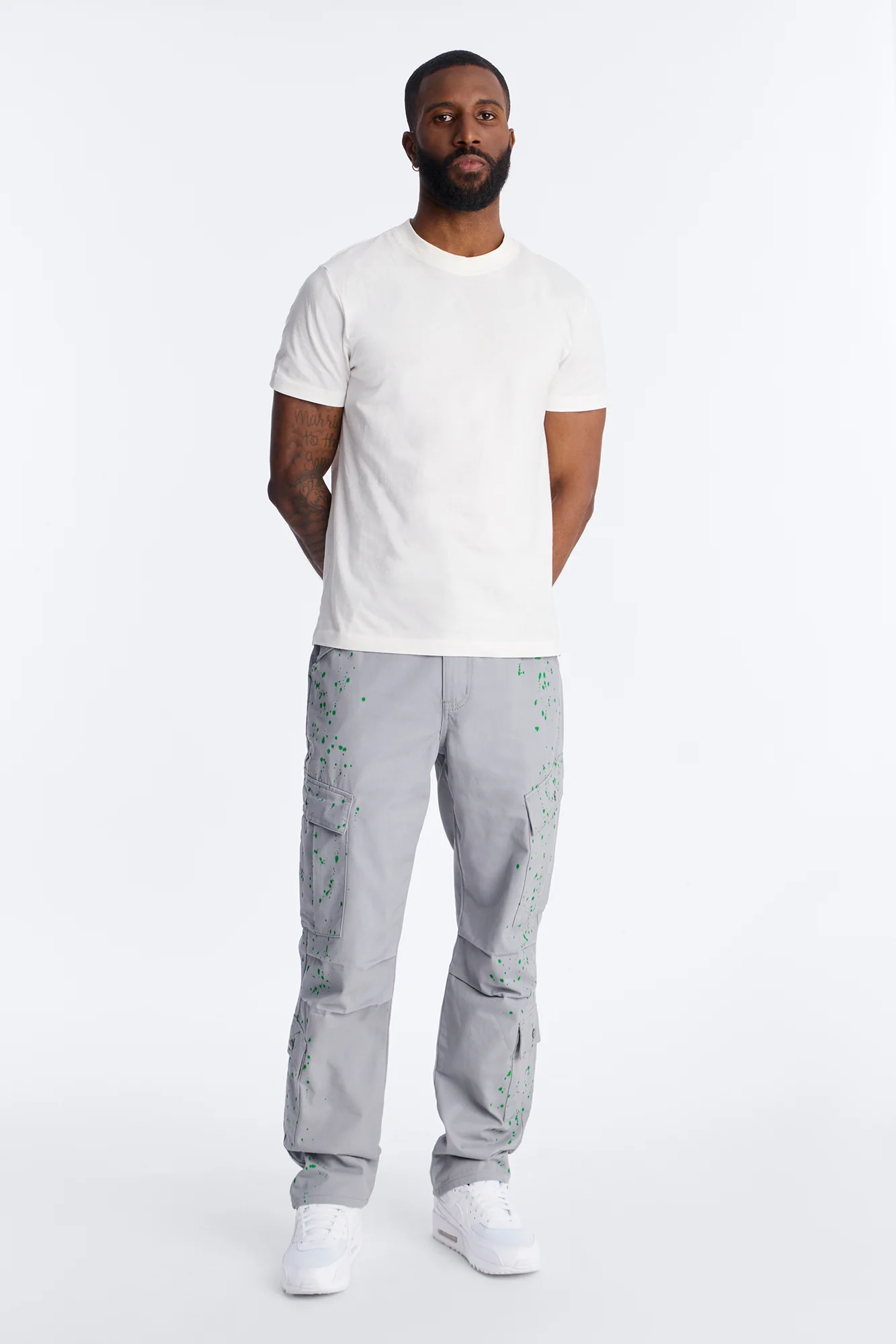 Straight New Age Canvas Pant - Grey - Image 2