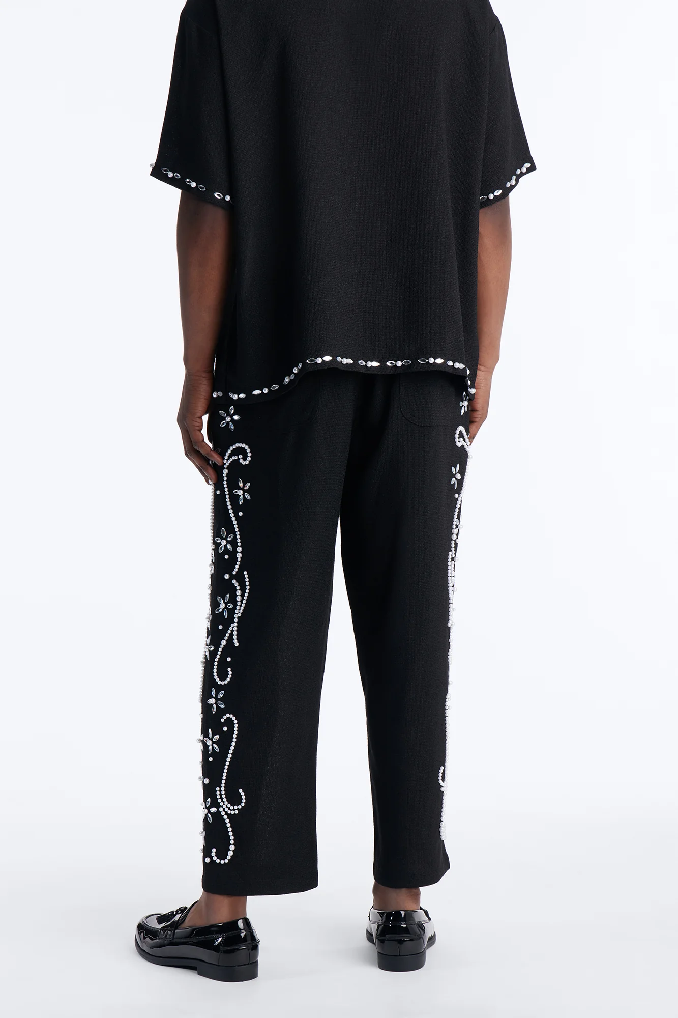 Straight Wanderlust Pearl Journey Pant - Black - Image 3