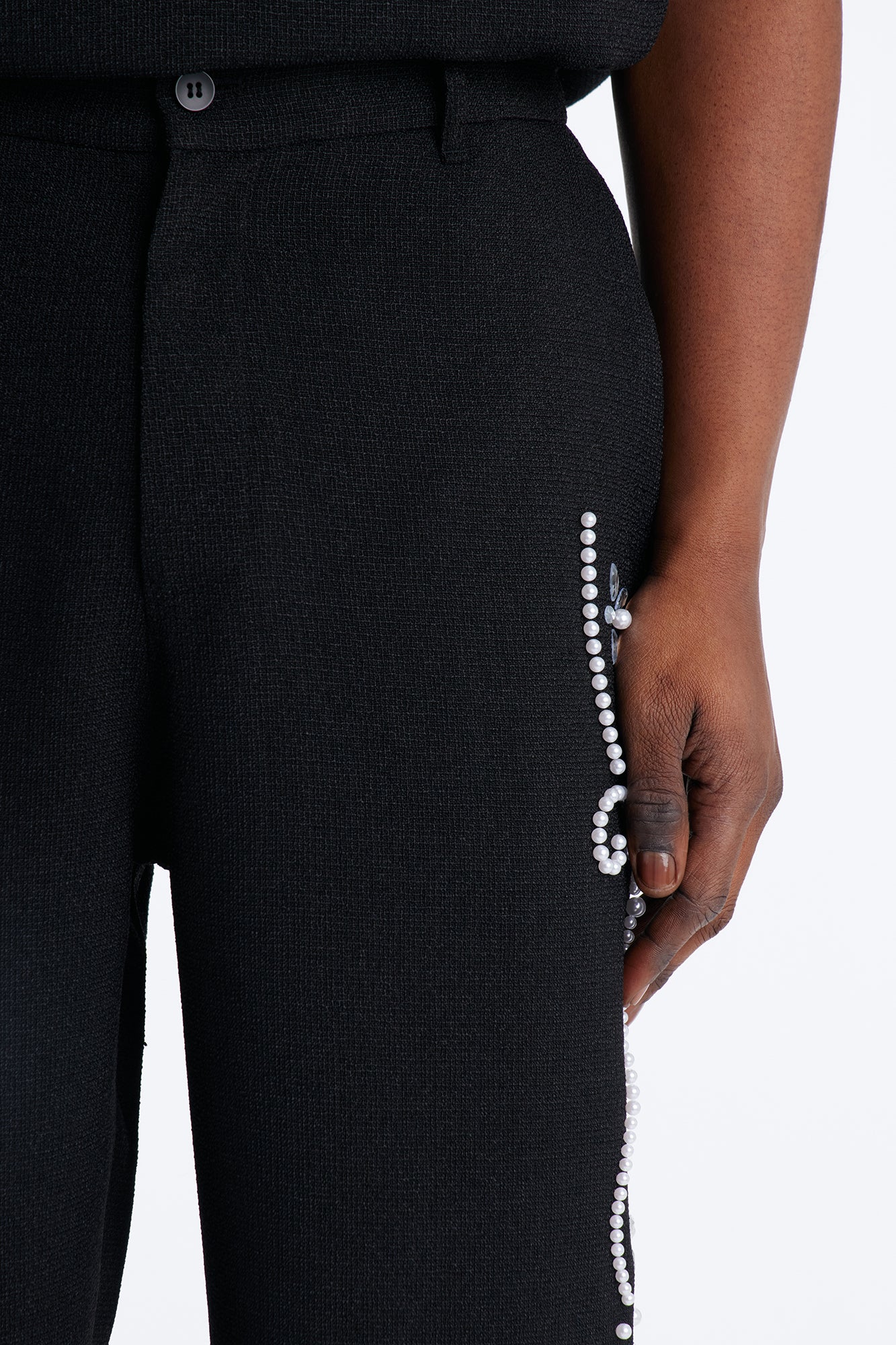 Straight Wanderlust Pearl Journey Pant - Black - Image 4