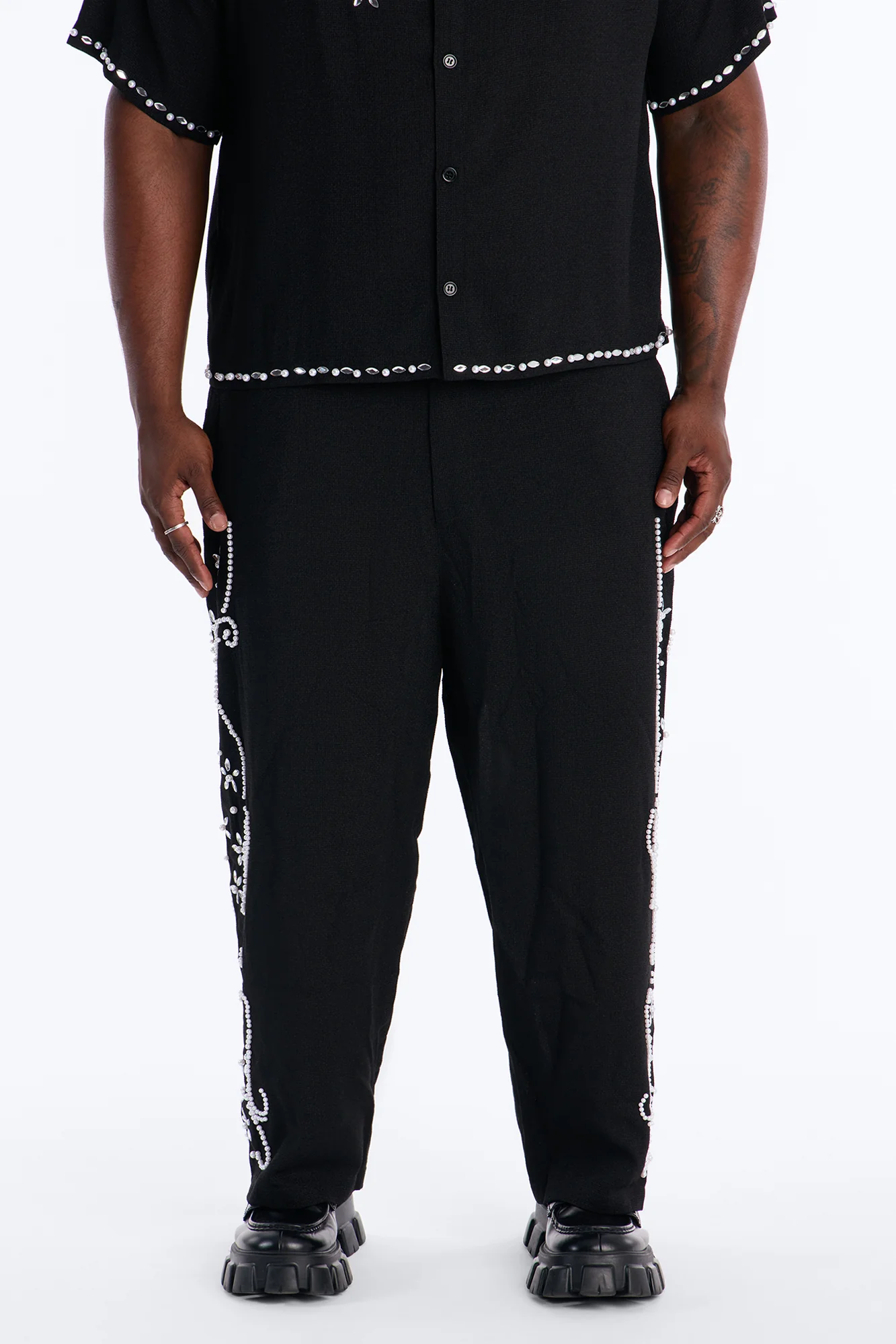 Straight Wanderlust Pearl Journey Pant - Black - Image 6