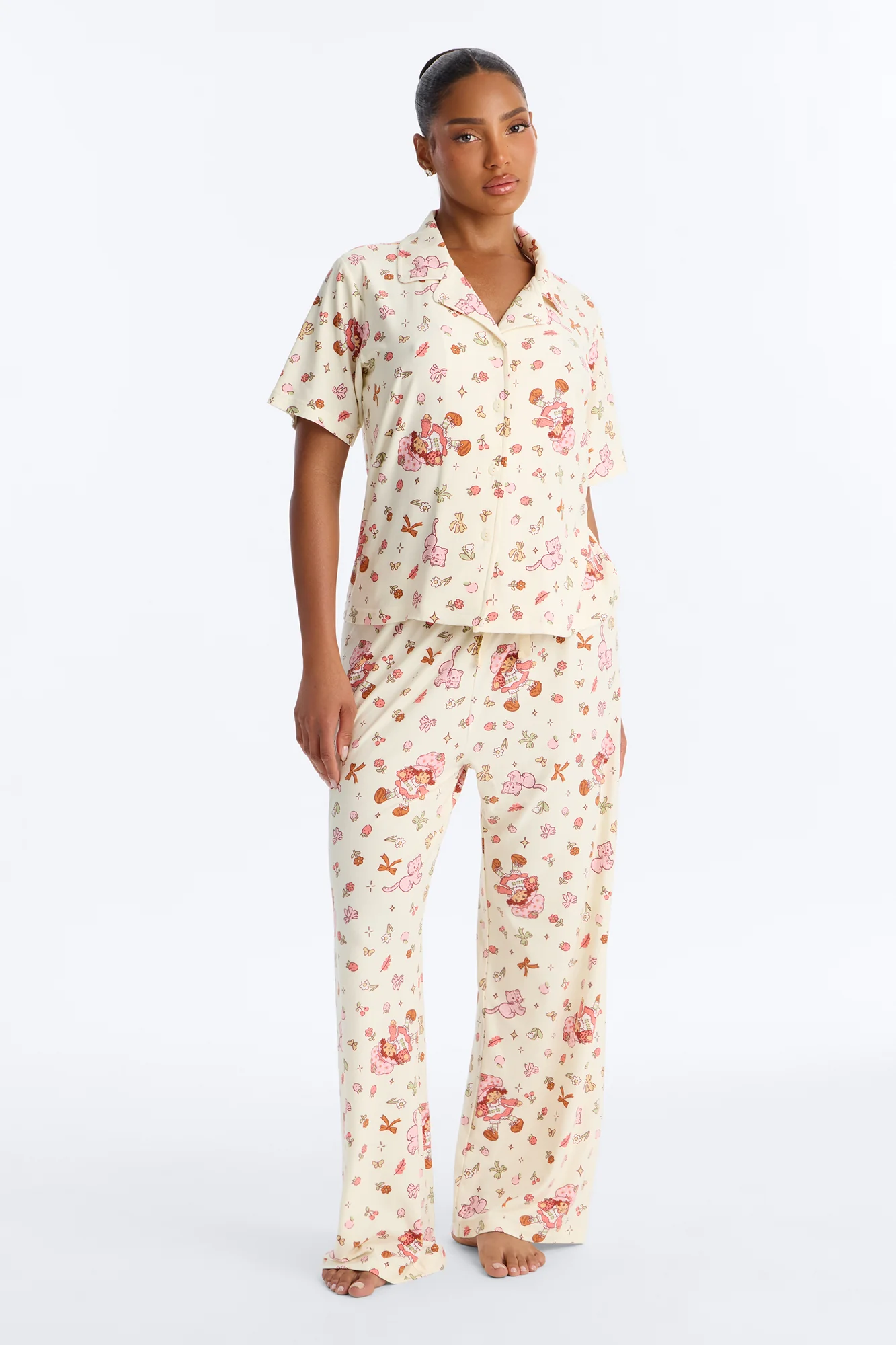 Strawberry Shortcake Iconic PJ Pant Set - Multi Color