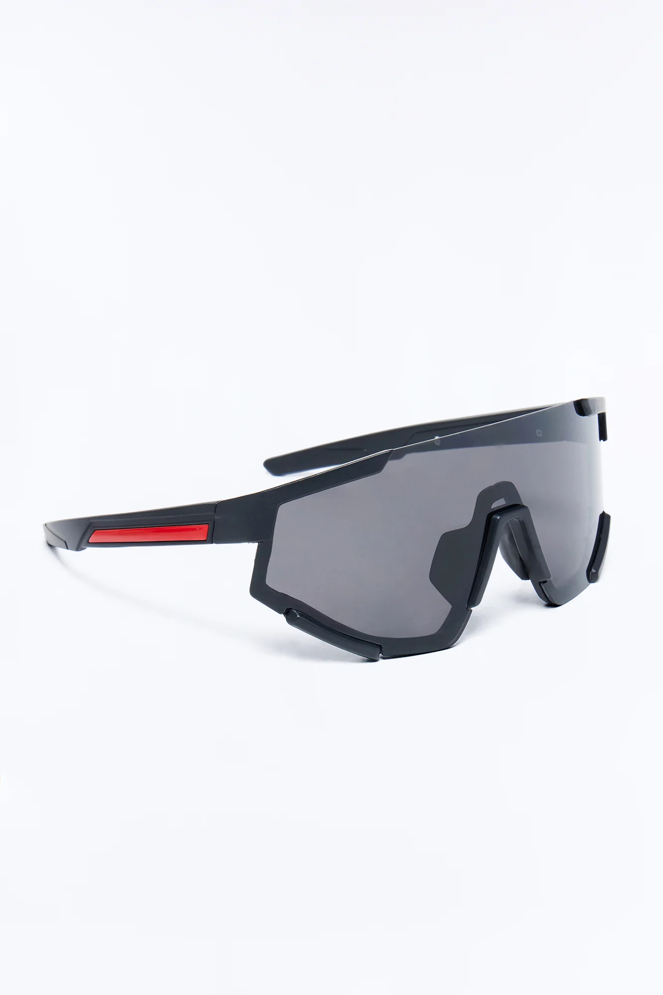 Striving Forward Sport Wrap Sunglasses - Black/Grey - Image 4