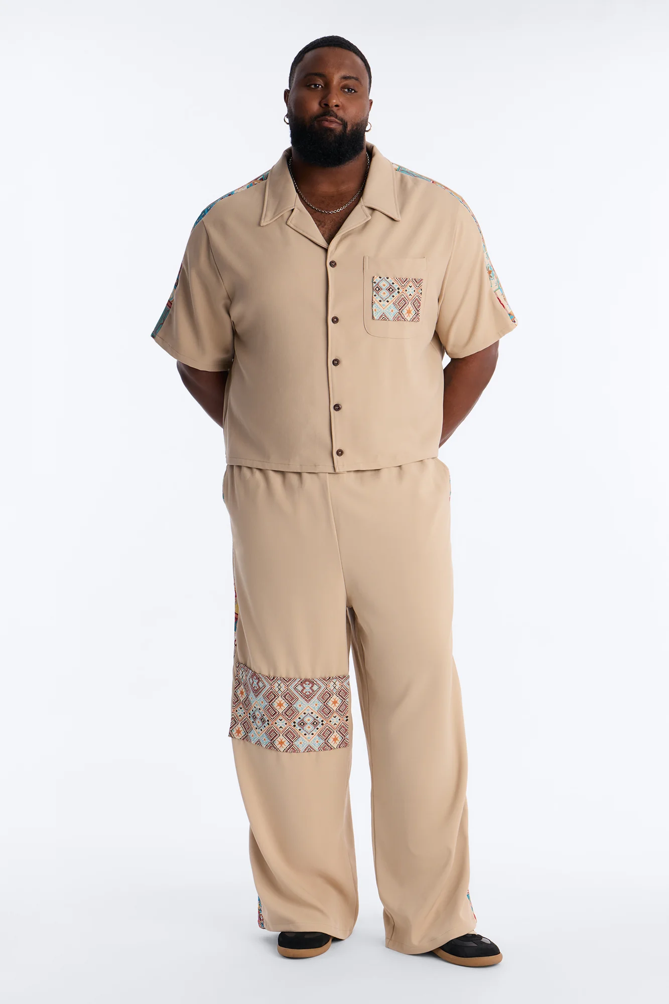 Suburban Rebel Button Up Shirt - Multi Color - Image 6