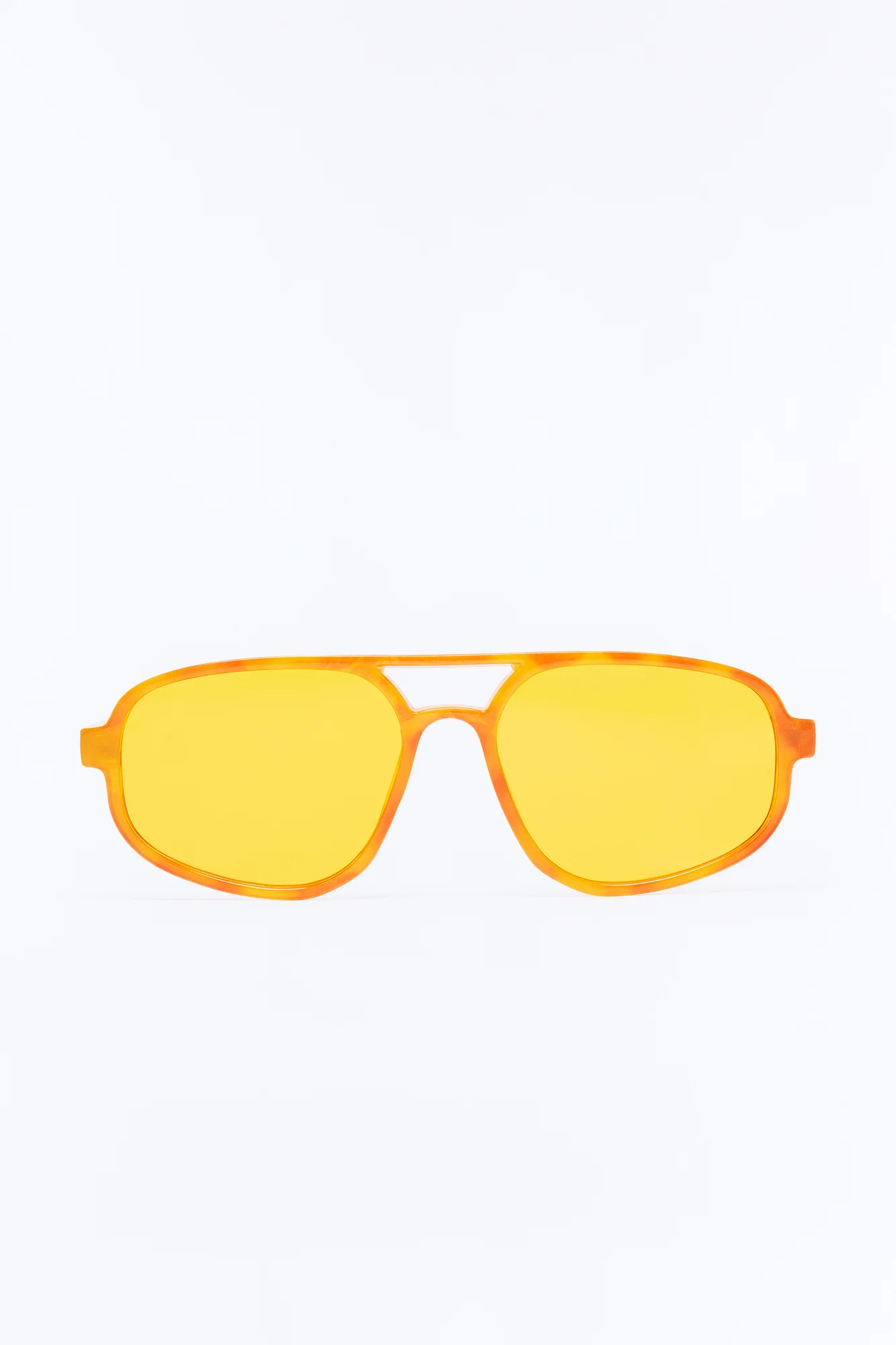 Summer Escape Shield Sunglasses - Yellow - Image 3