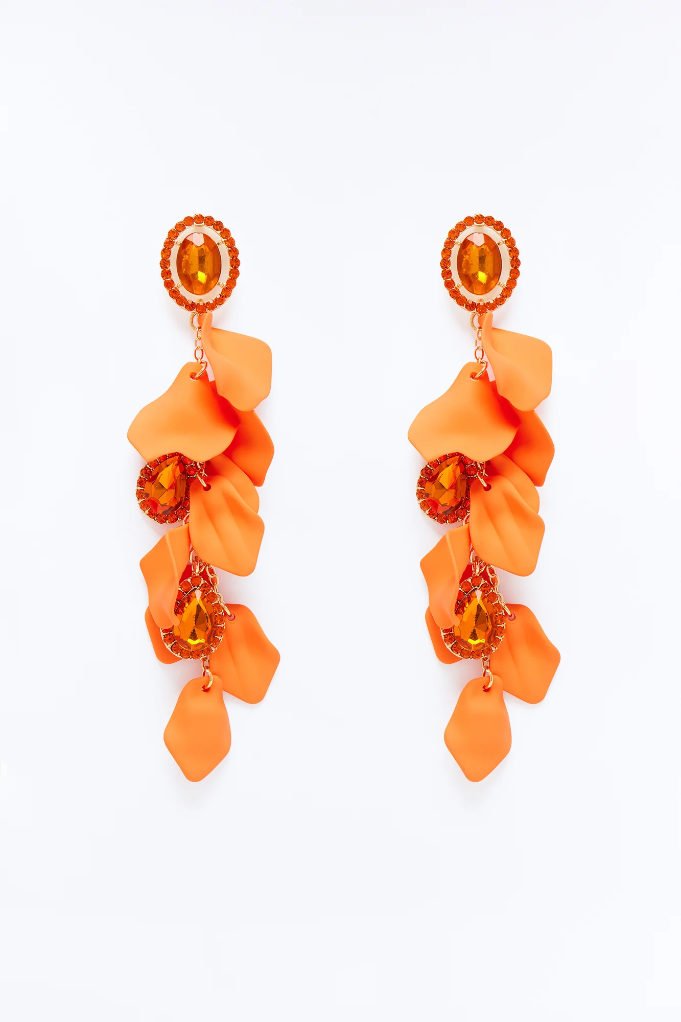 Summer's Finest Earrings - Orange - Image 3