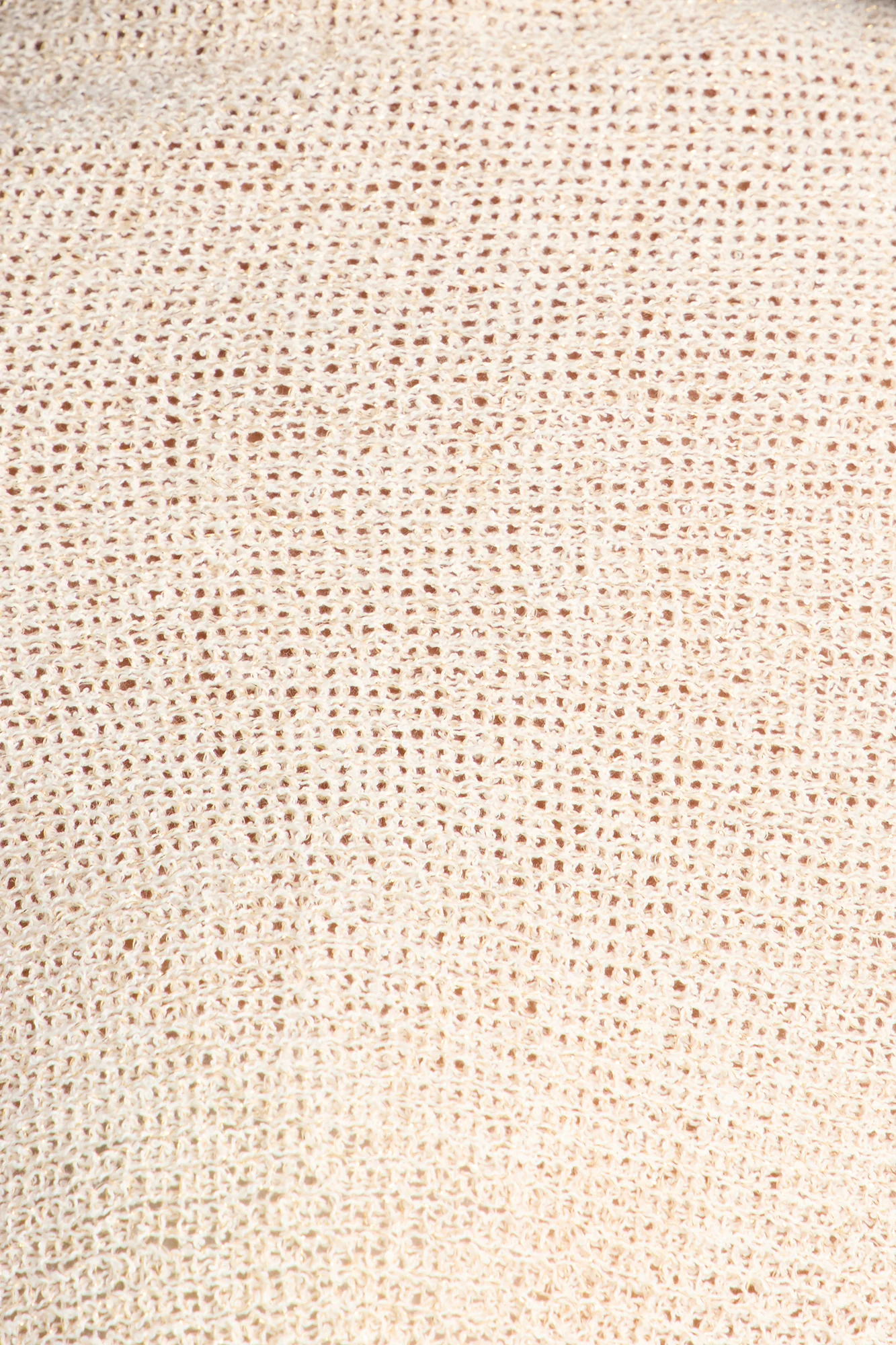 Sunkissed Mesh Poncho - Ivory - Image 3
