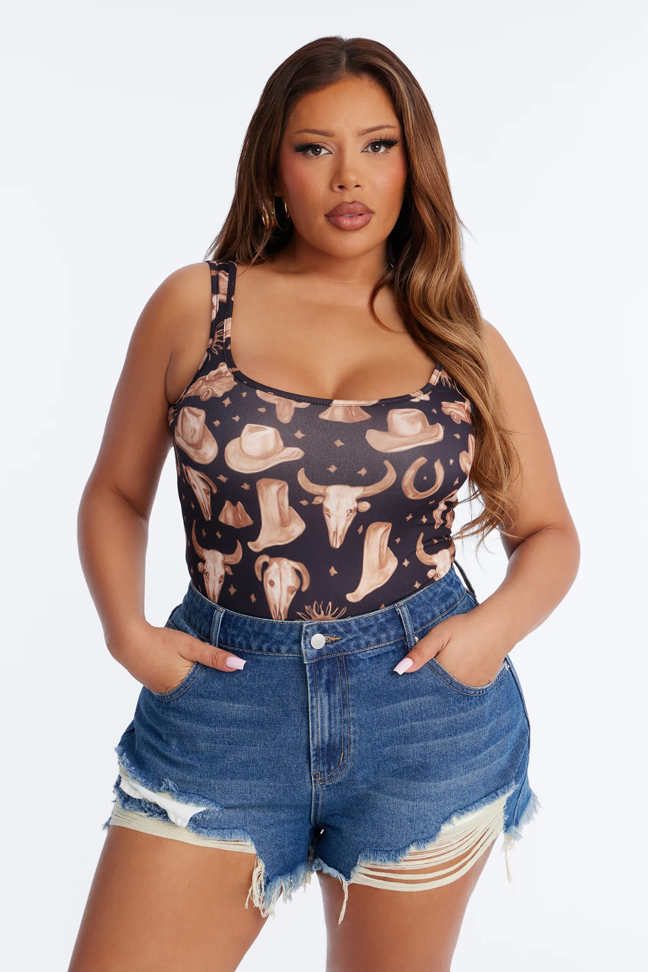 Sunkissed Rodeo Bodysuit - Black/combo - Image 7