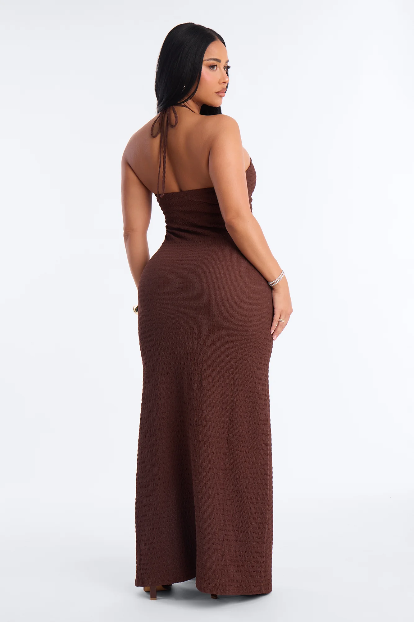 Sunkissed Season Maxi Dress - Chocolate - Image 4