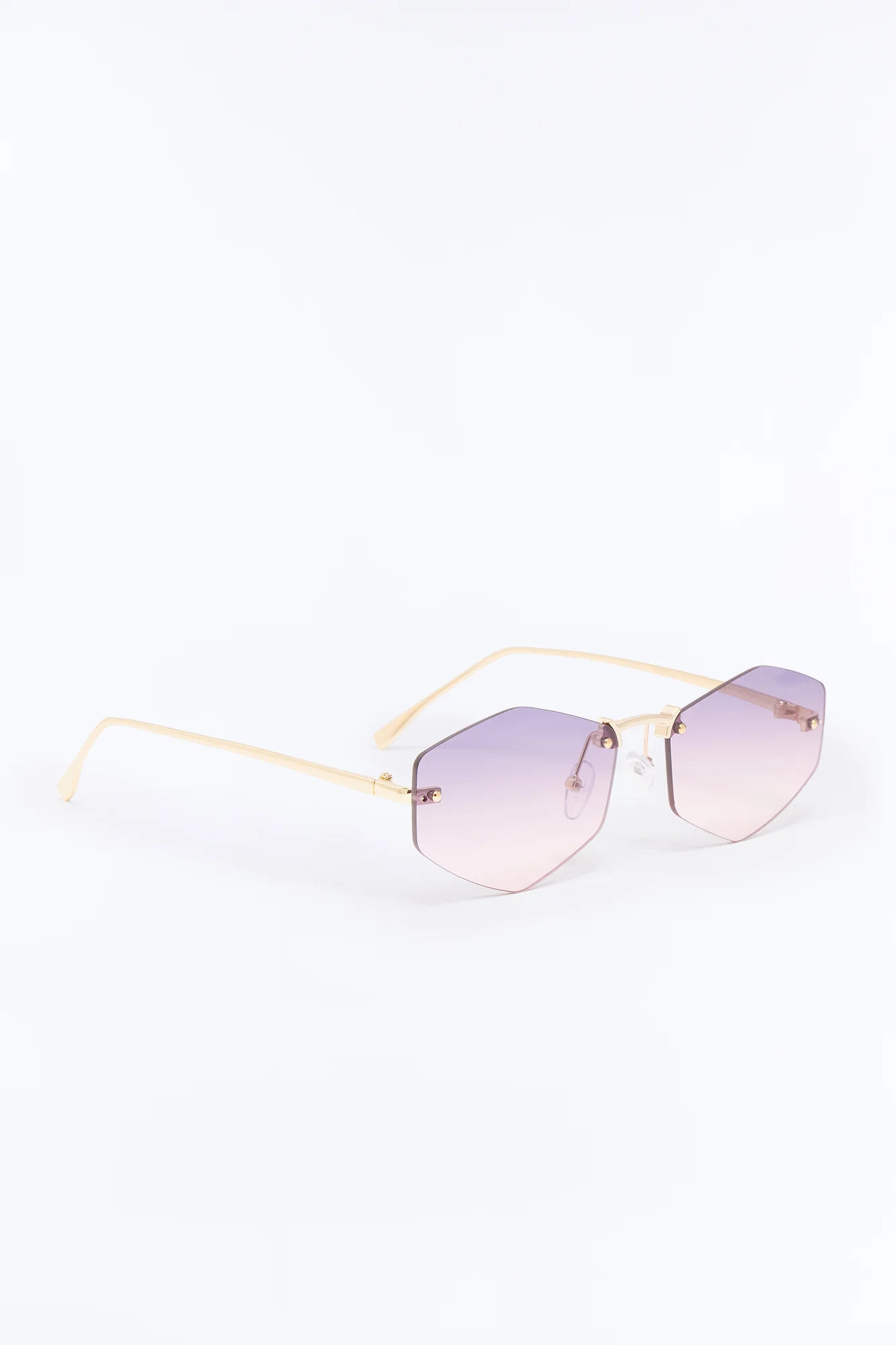 Sunset Send Off Sunglasses - Purple - Image 4