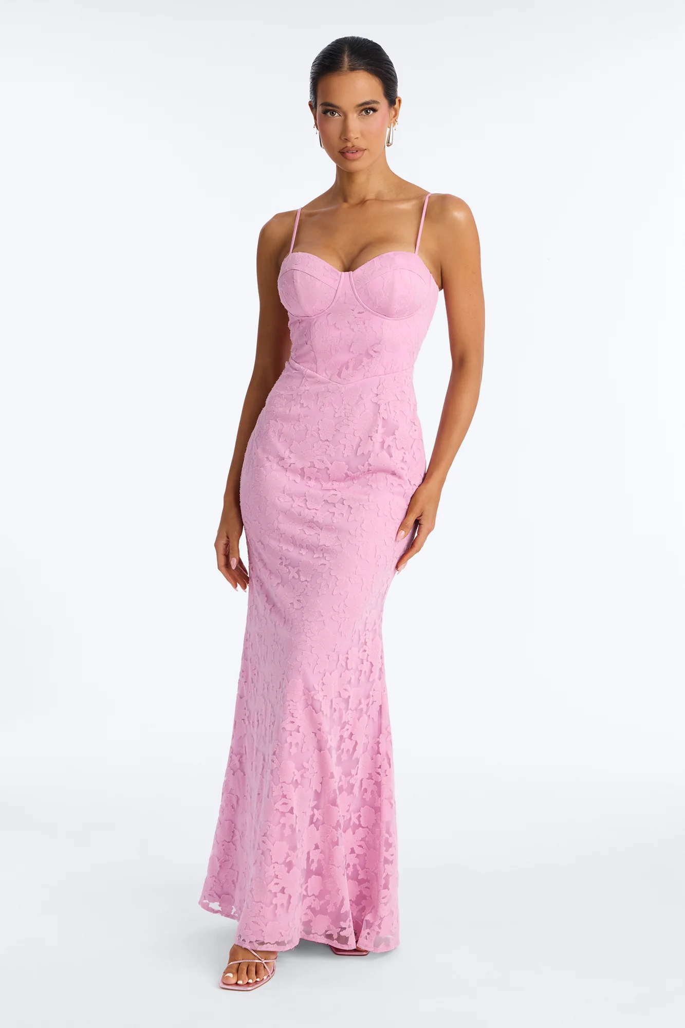 Sweet As Can Be Gown - Pink