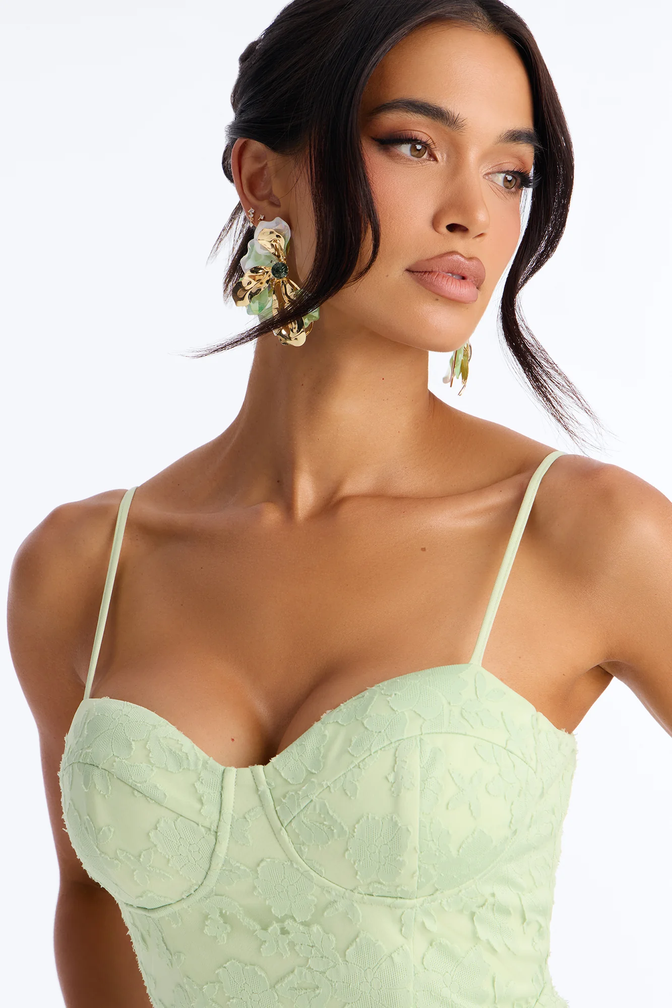 Sweet As Can Be Gown - Sage - Image 3