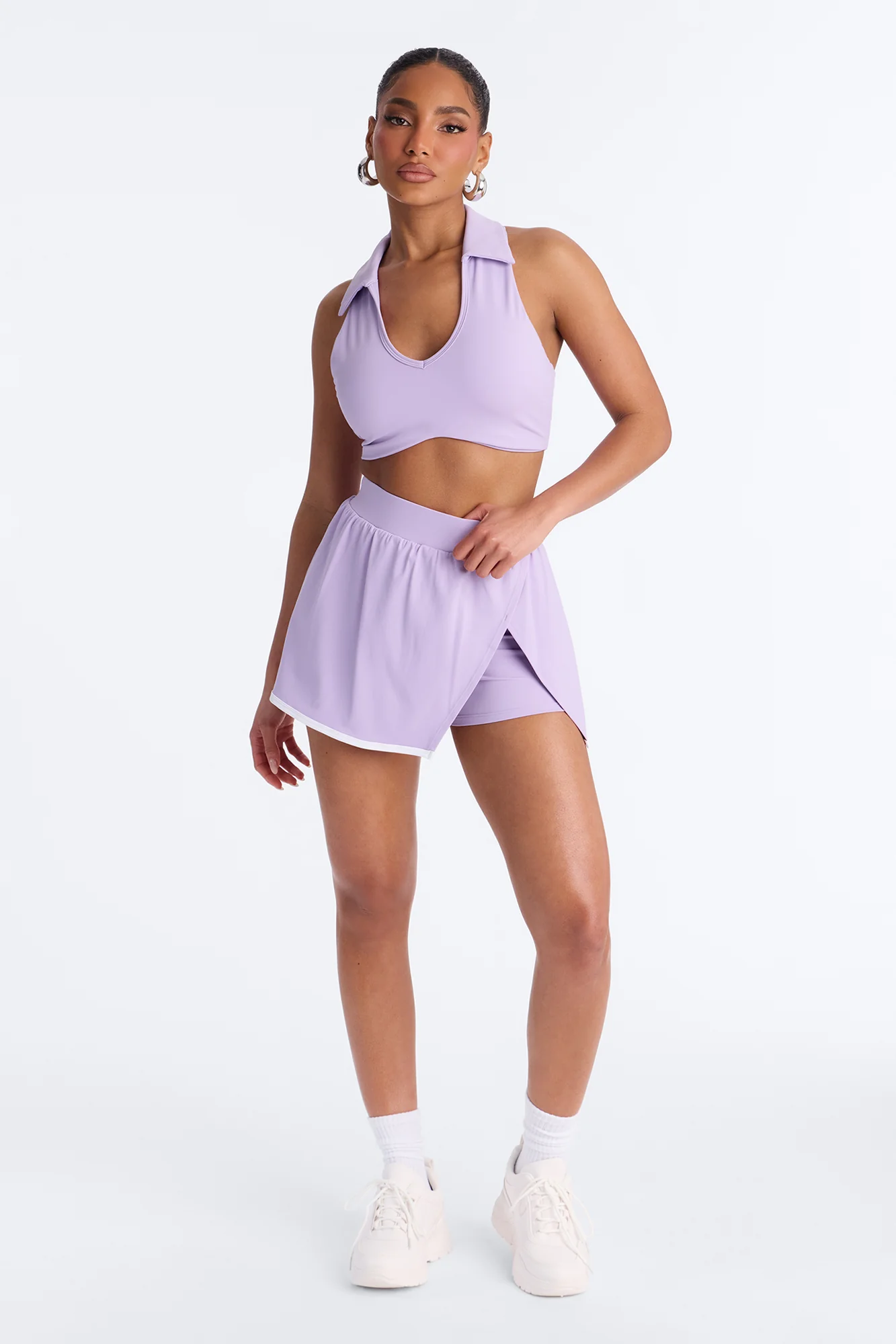 Sweet Serve Skort Set - Lavender