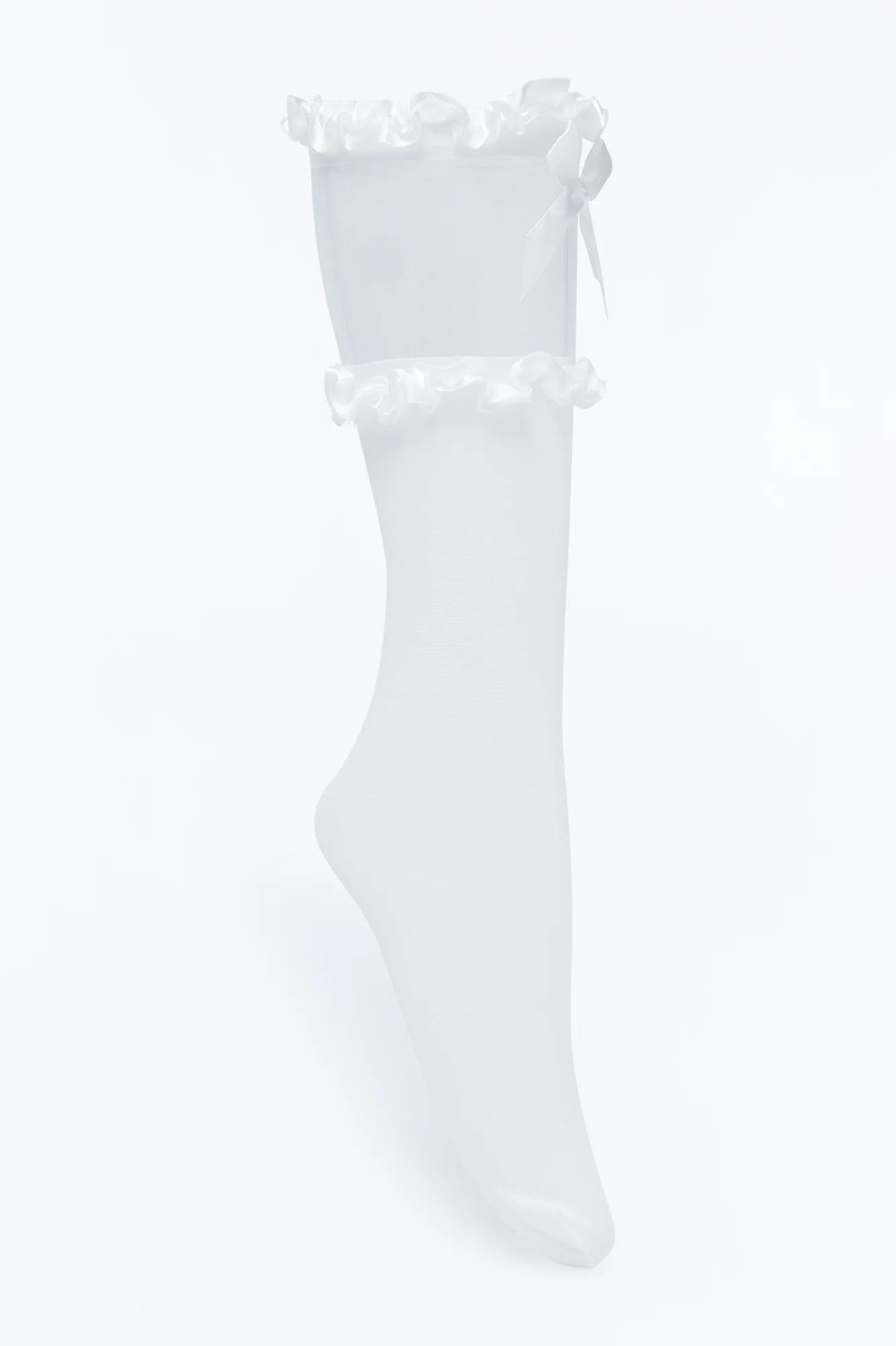 Take Me On A Date Socks - White - Image 2
