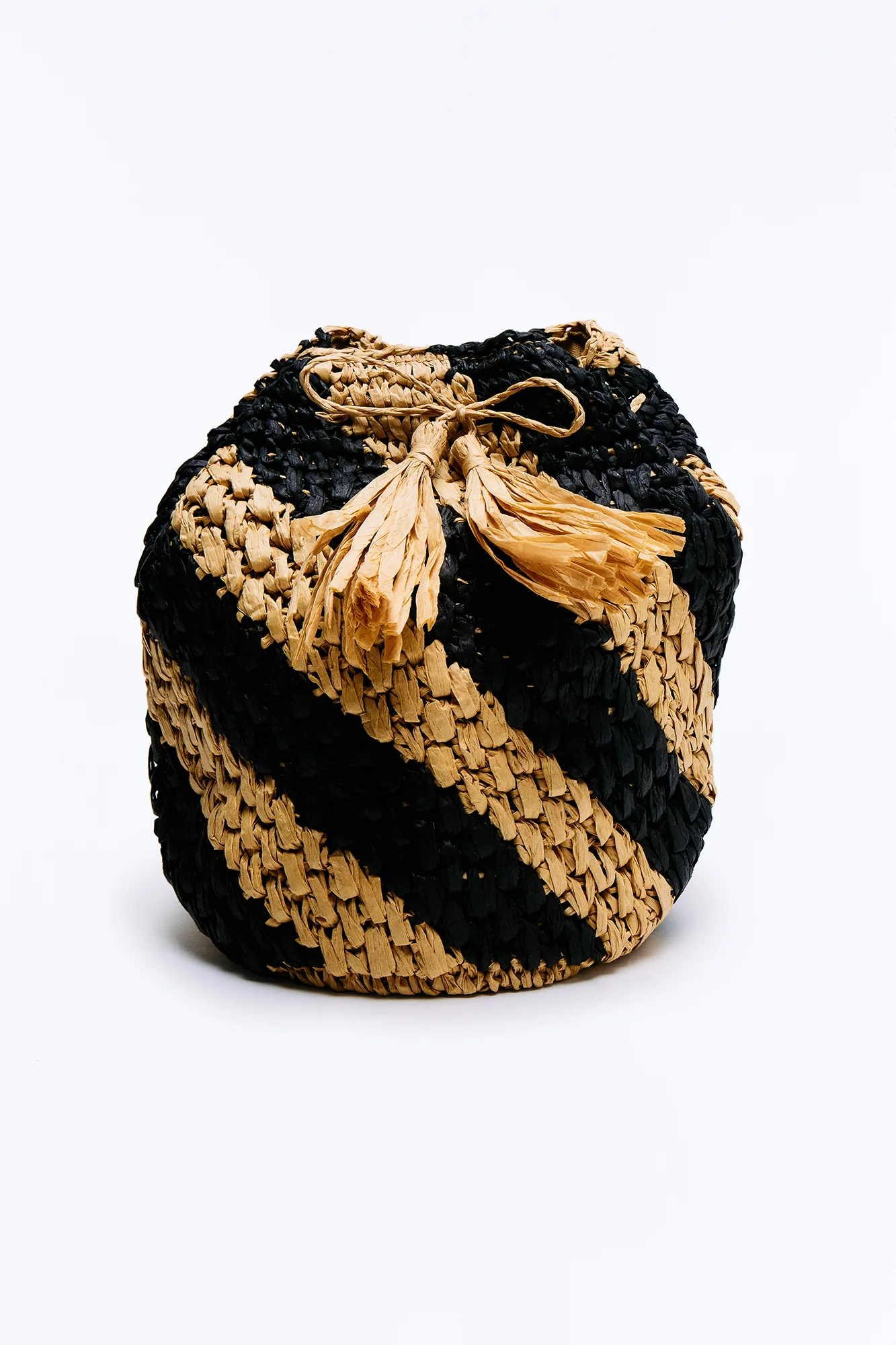 Take Me To Maui Straw Crossbody Bag - Natural/Combo - Image 3