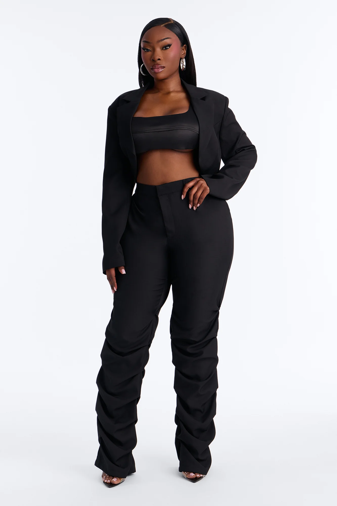 Take Notes Trouser Pant - Black