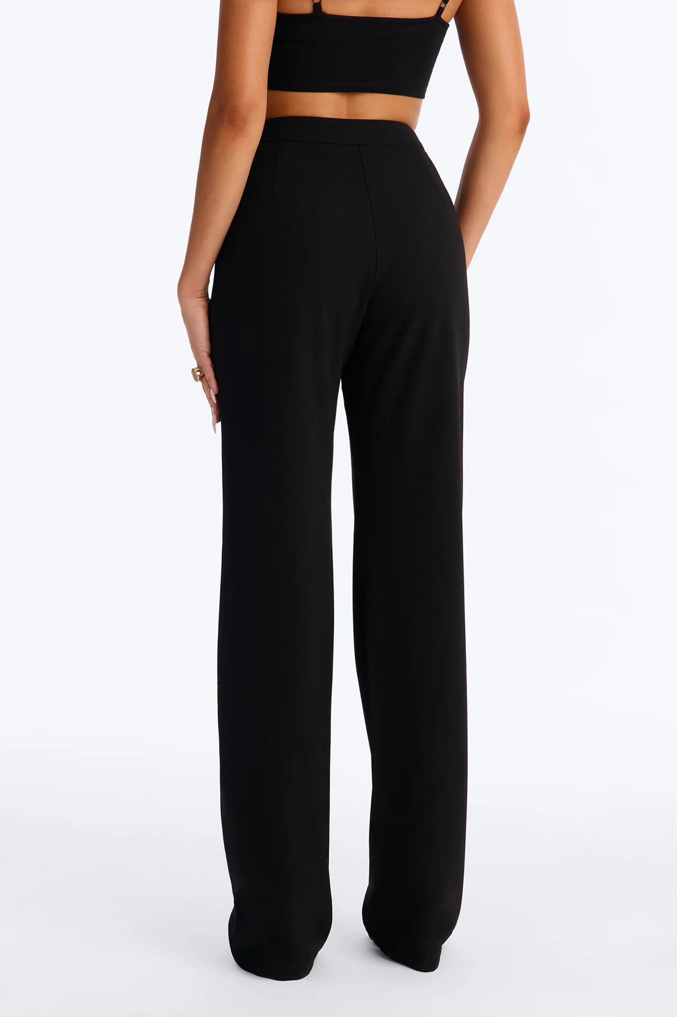 Tall Core Competency Straight Leg Trouser - Black - Image 3