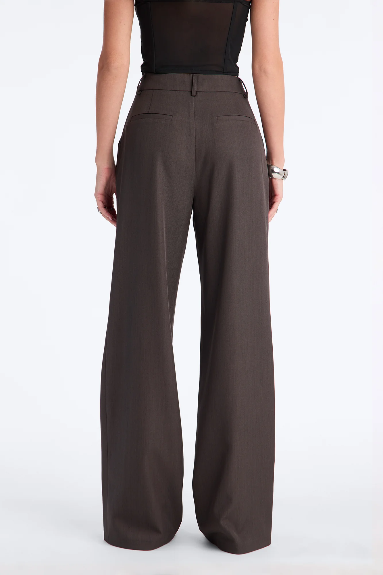 Tall Make No Mistake Trouser - Charcoal - Image 4