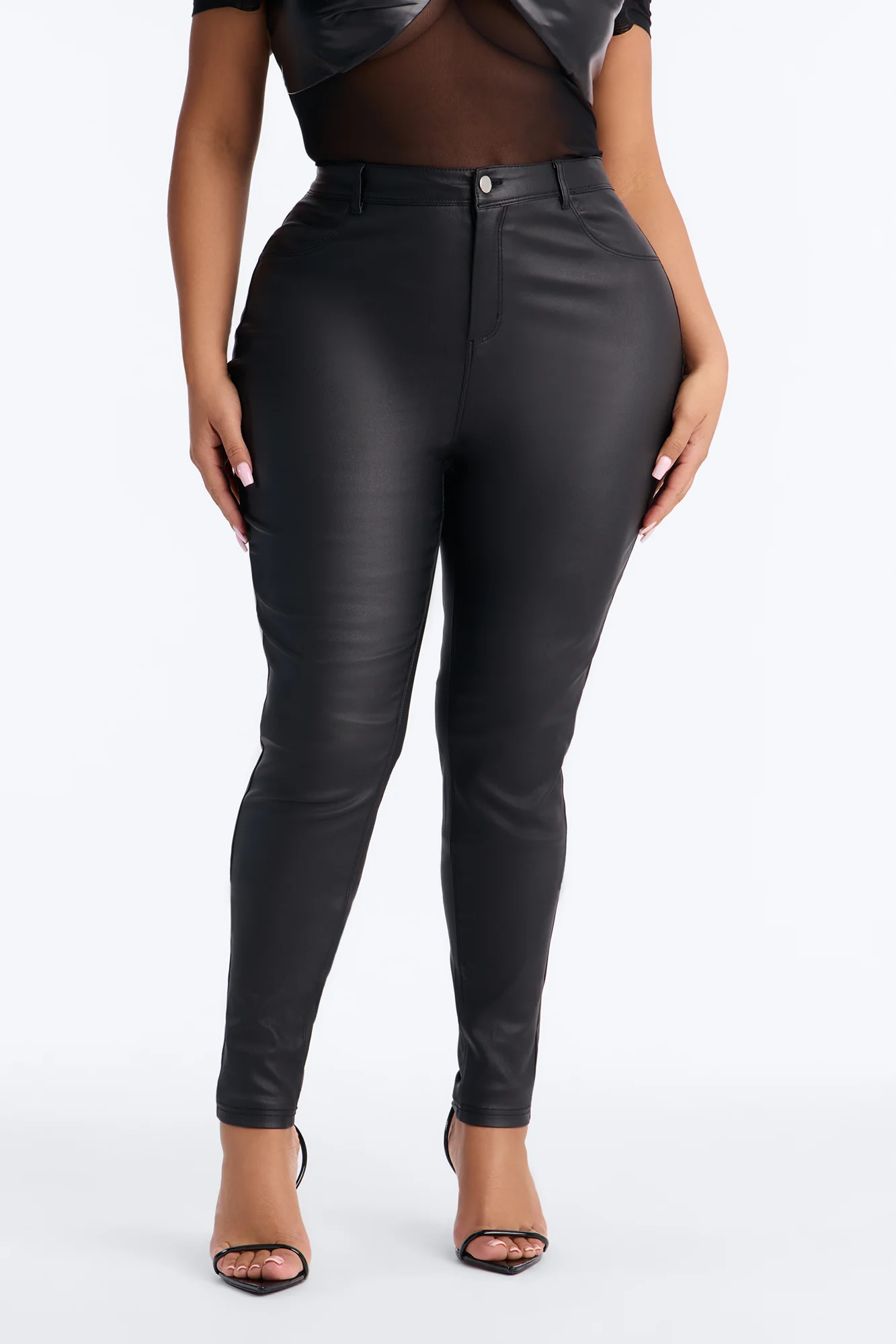 Tall Sammie High Rise Pants - Black - Image 5