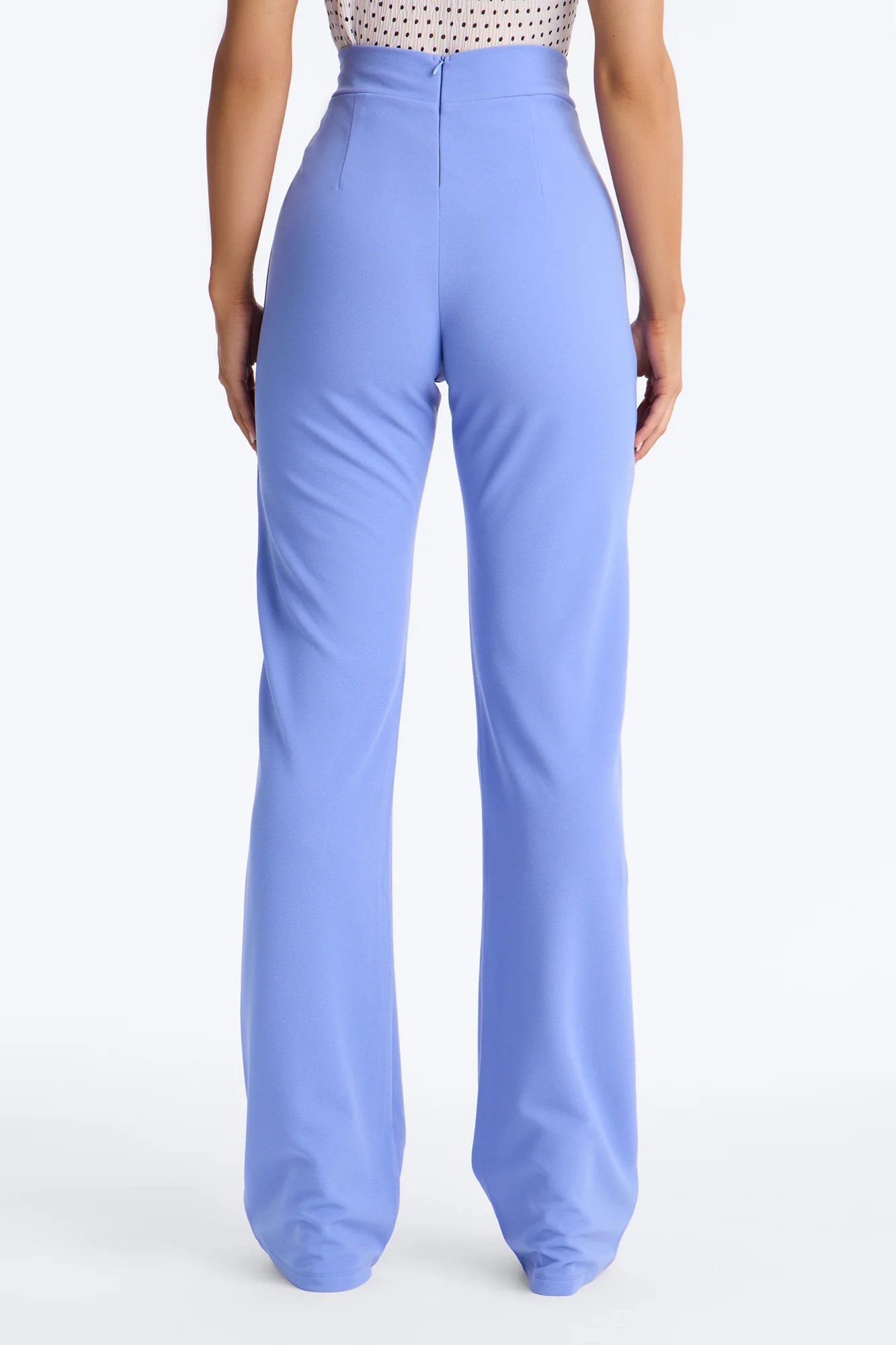 Tall Victoria High Waisted Dress Pants - Periwinkle - Image 4