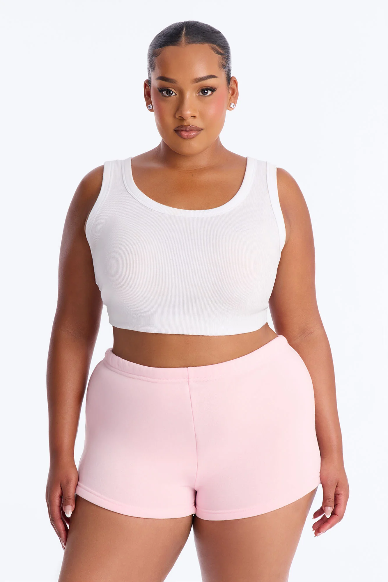 Team Bride Sweatshort - Pink/combo - Image 5