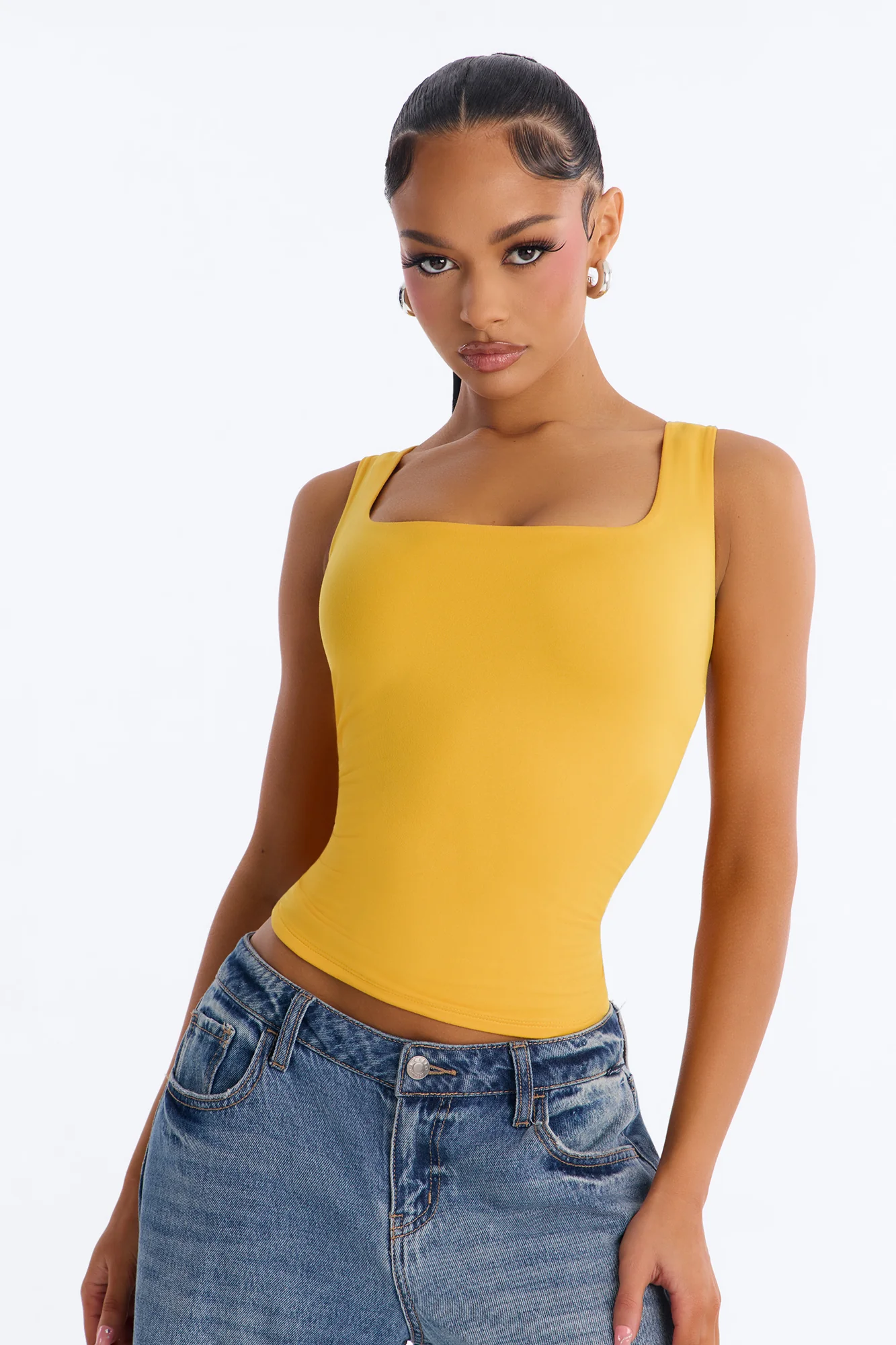 Thalia Tank Top - Orange