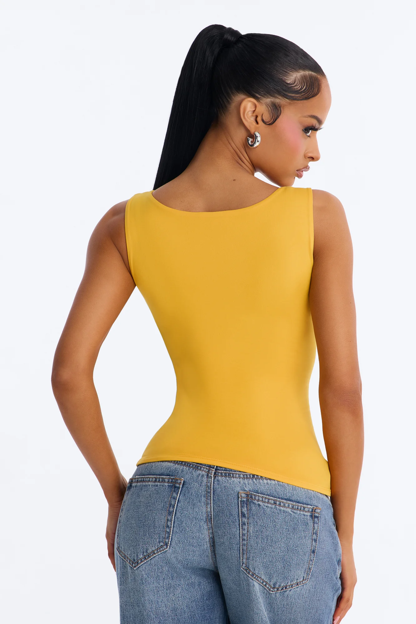 Thalia Tank Top - Orange - Image 4